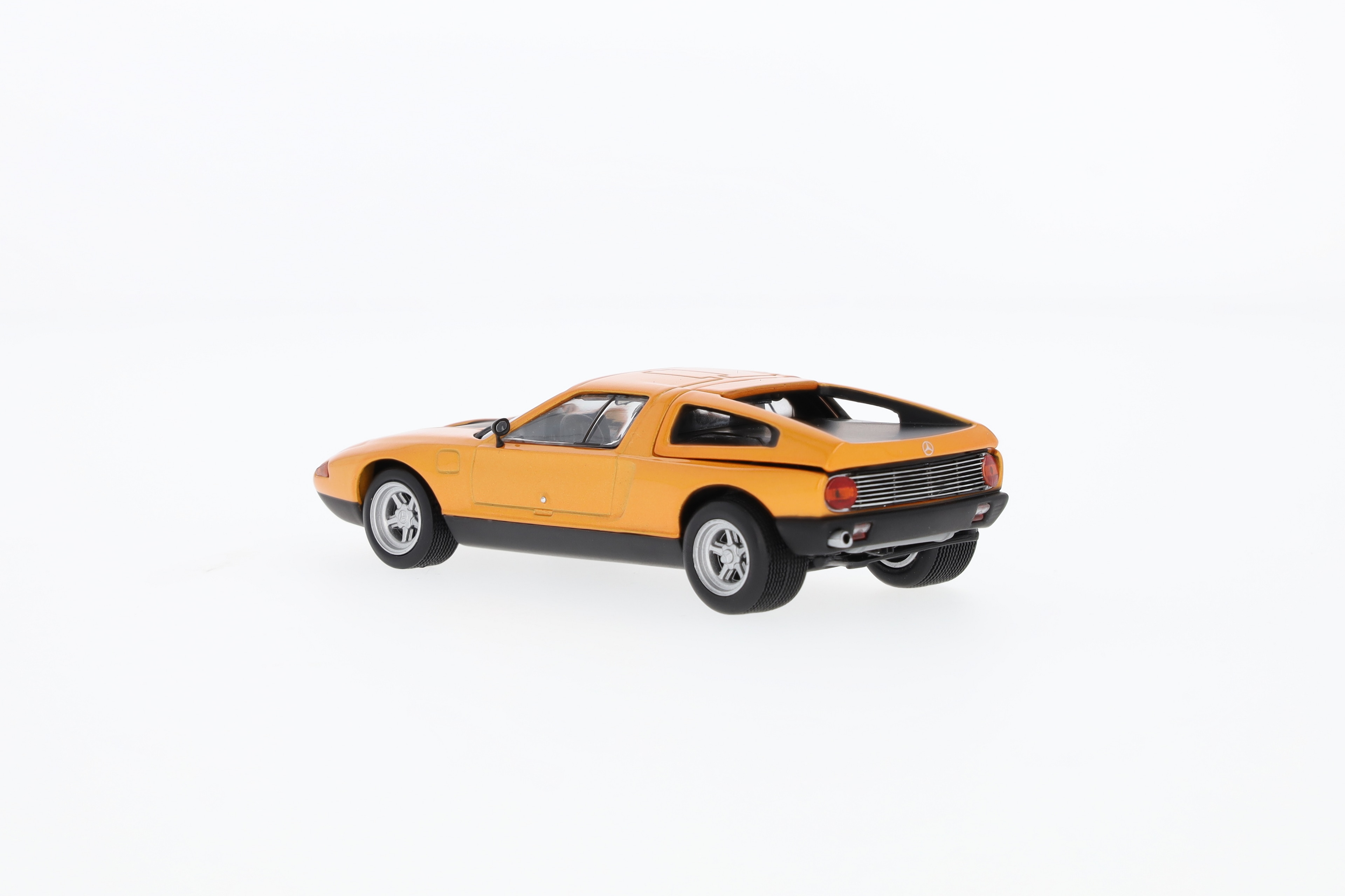 Experimentfordon C 111 / II (1970) - vithöst, Minichamps, 1:43