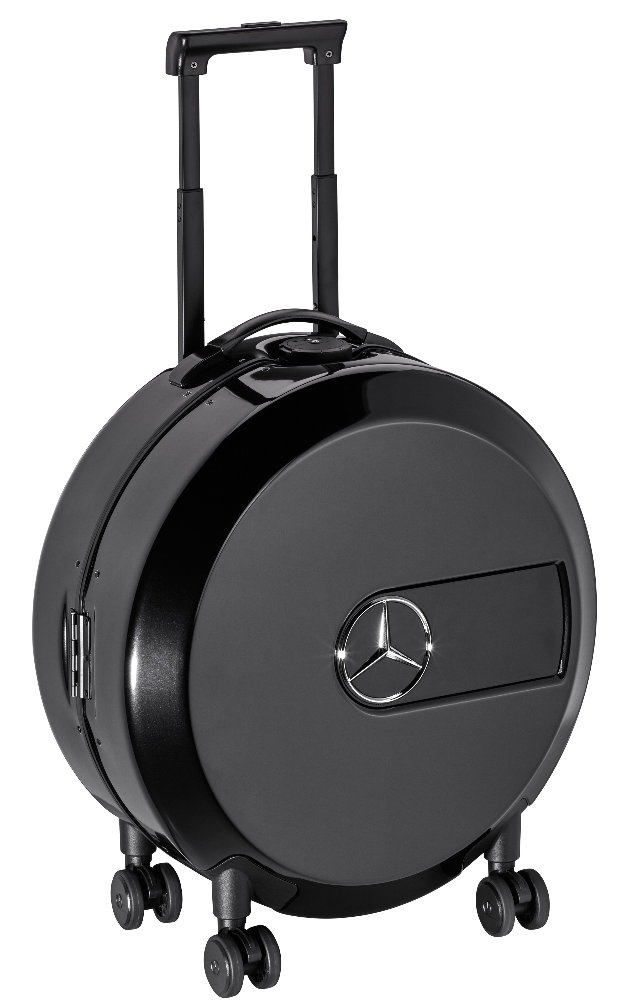 Resväska, G-Class - svart, Polykarbonat / Polyester, 45 l
