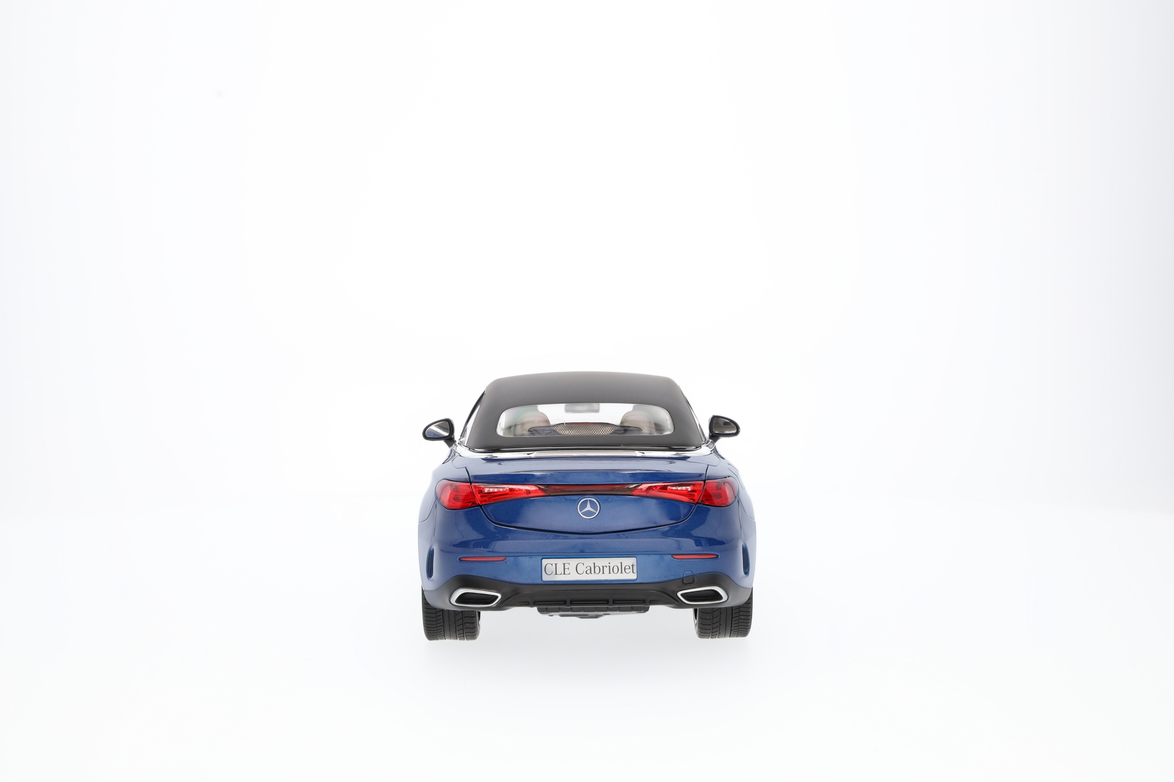 CLE Cabriolet, AMG Line, A236 - spektralblå, Norev, 1:18