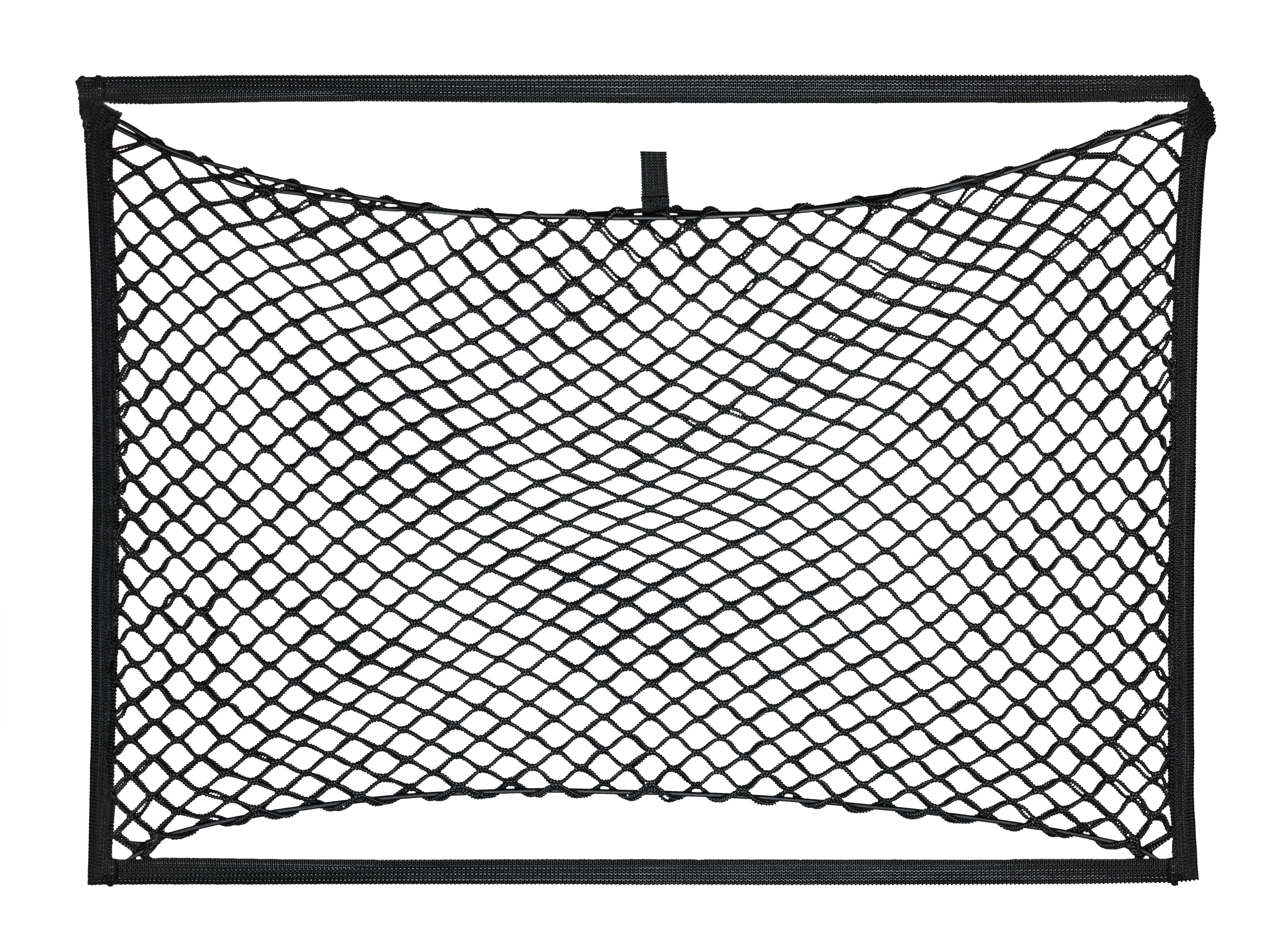 Bagagenät, Bagageutrymmets golv - svart, Polyester