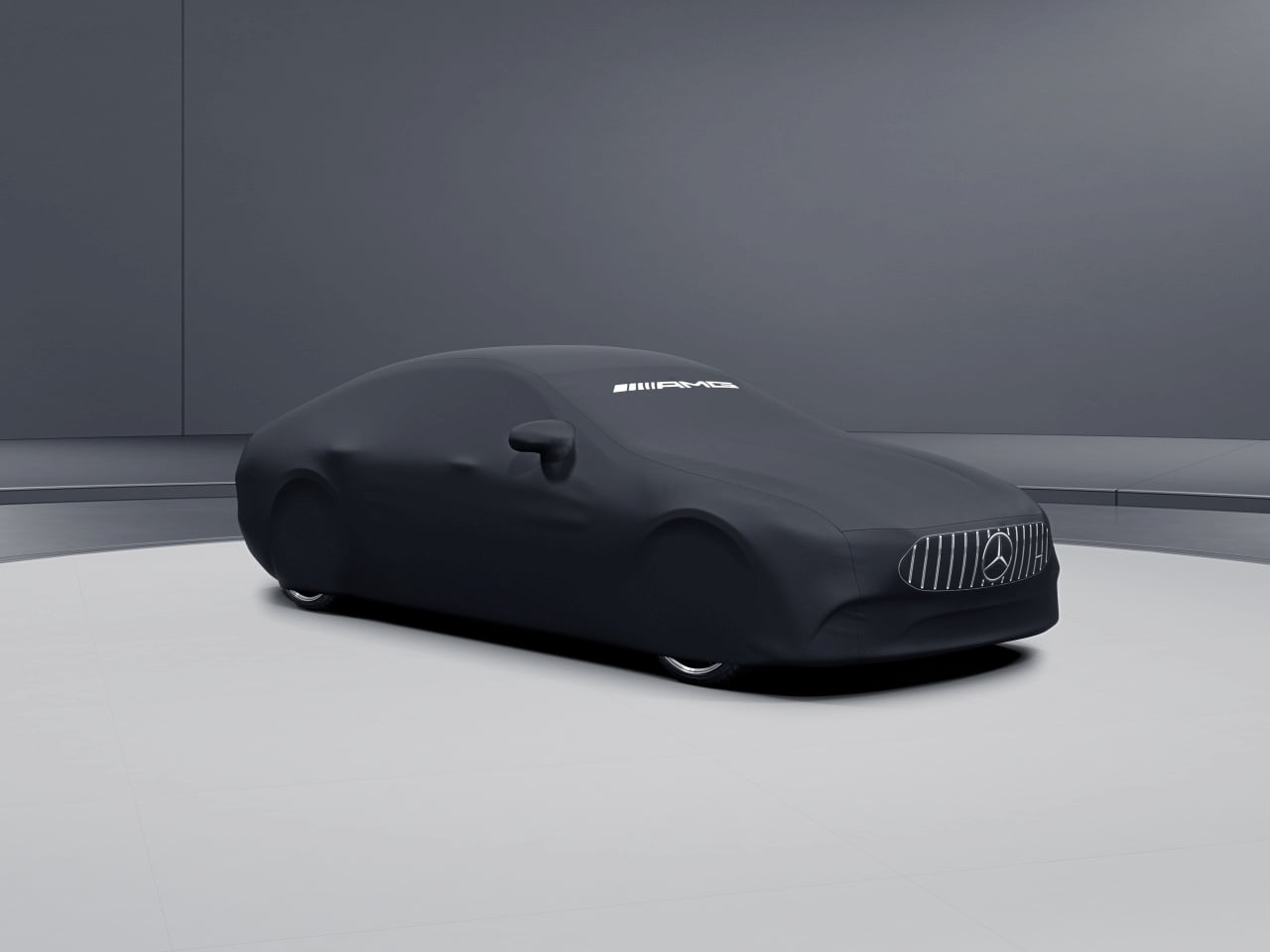 AMG kapell för inomhusbruk - Polyamid / Polyester, svart