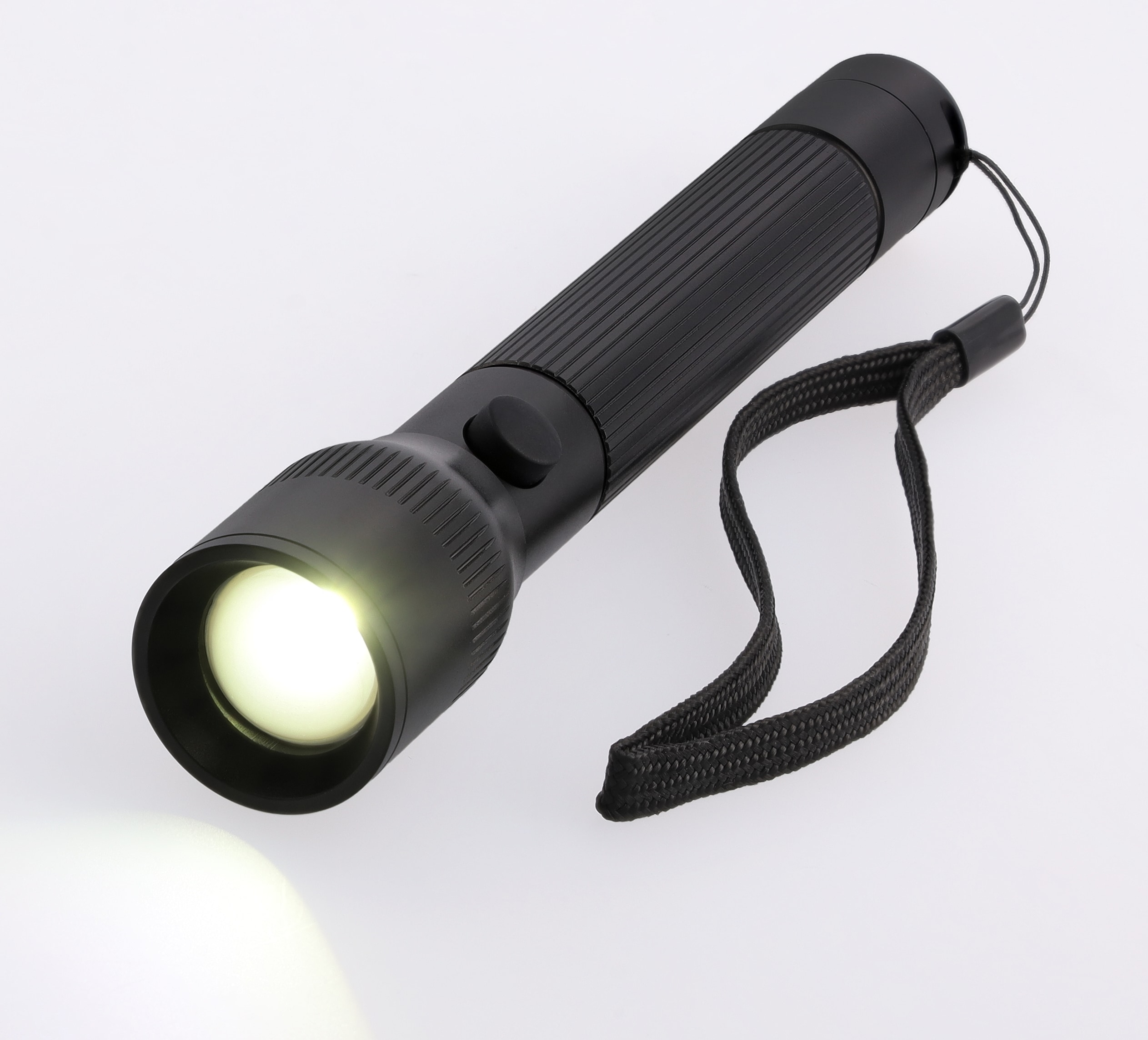 LED-ficklampa, liten - svart, Aluminium, Ansmann