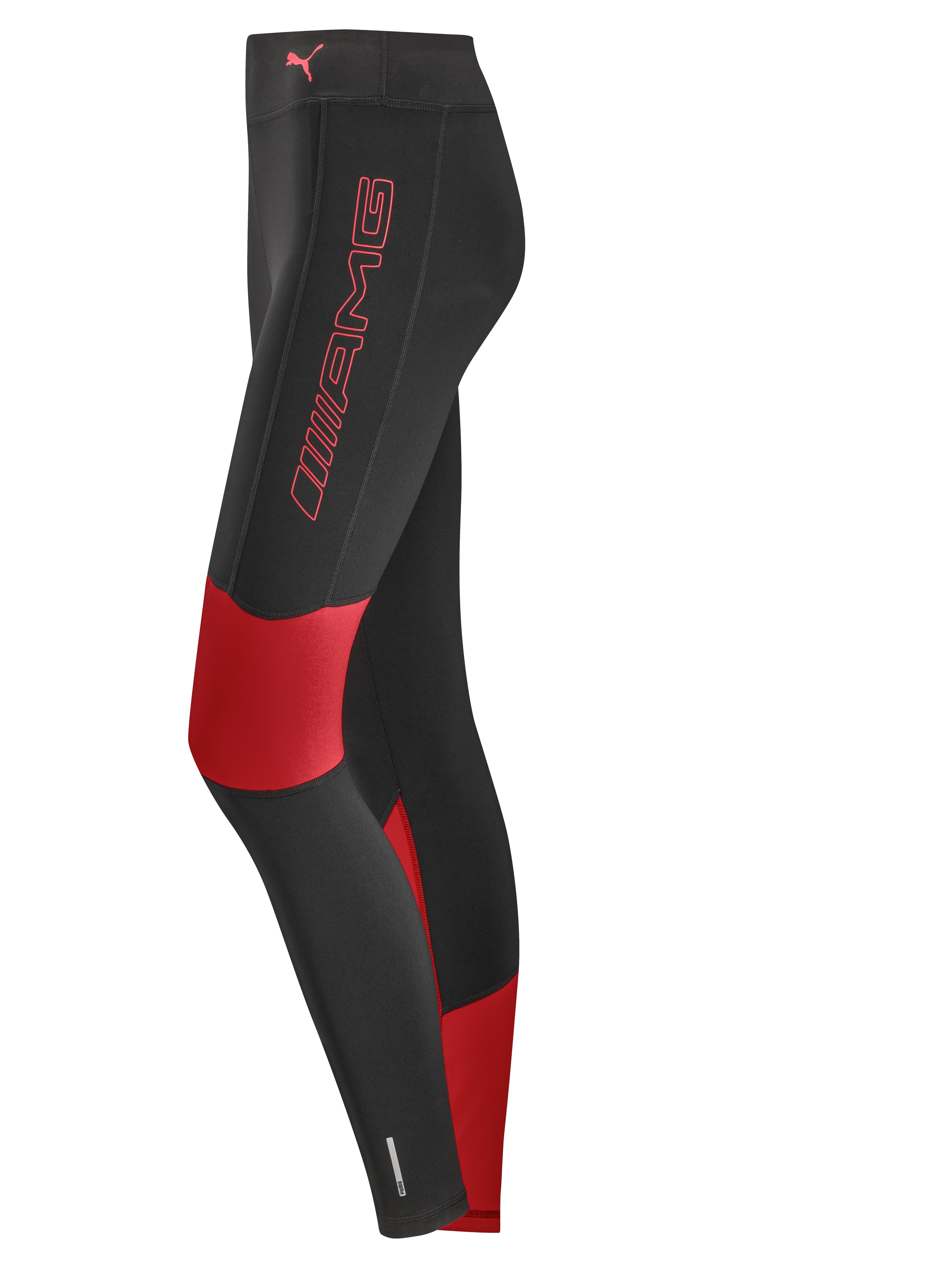 AMG sportbyxa dam - svart / röd, XL