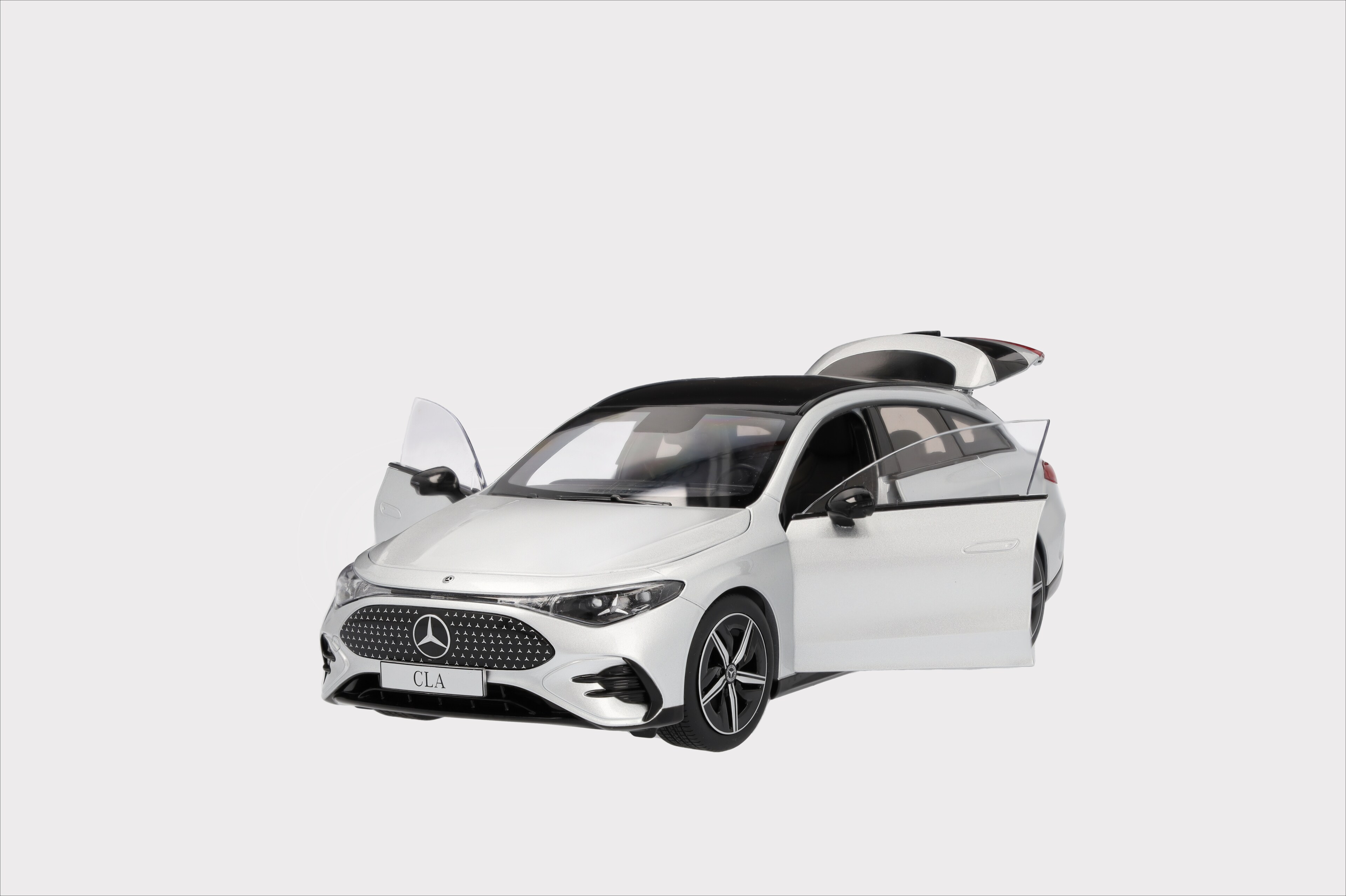 CLA, Shooting Brake, X174 - hightechsilver, NZG, 1:18