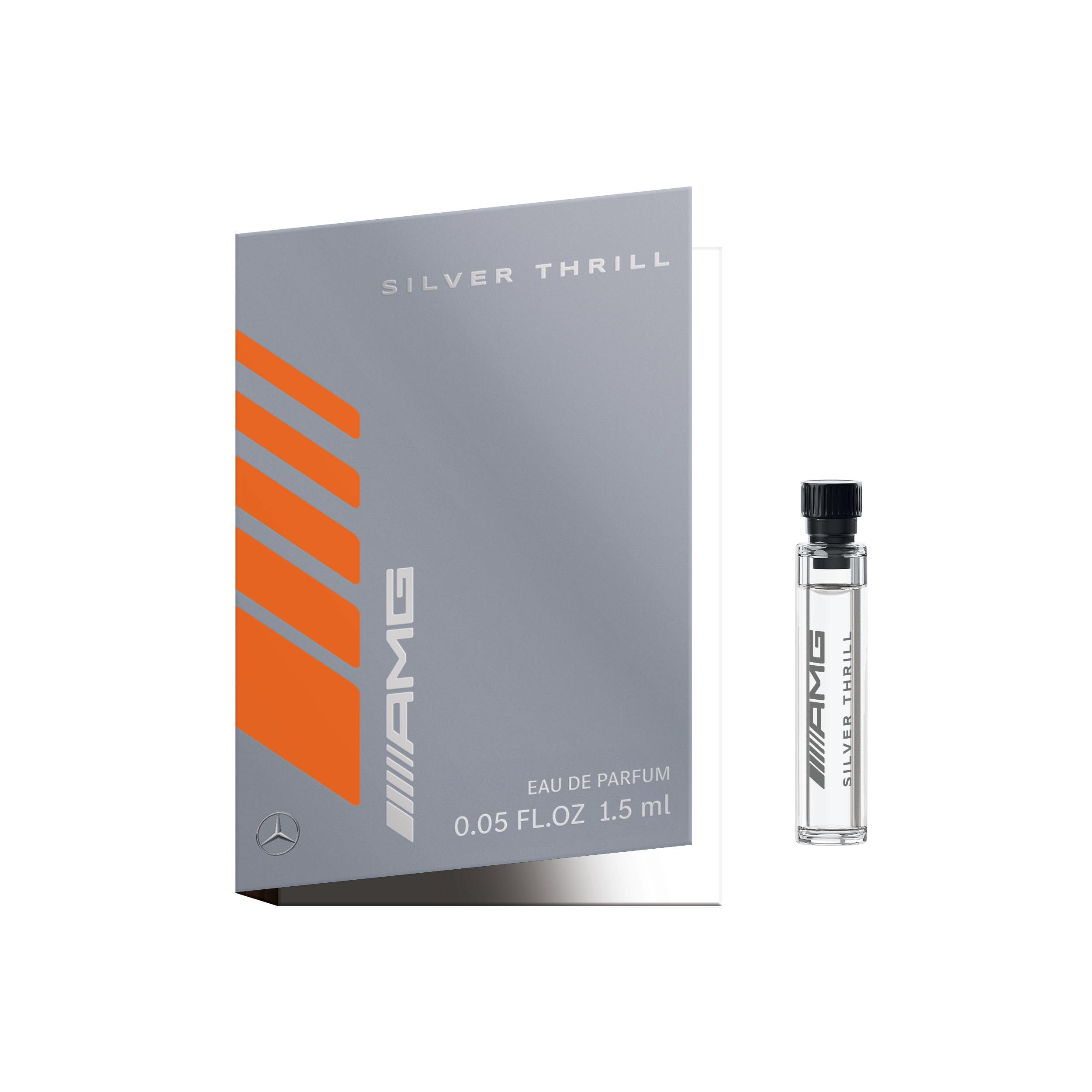 AMG Silver Thrill, EdP, Produktprover, 12-pack - för herrar, INCC, 1,5 ml