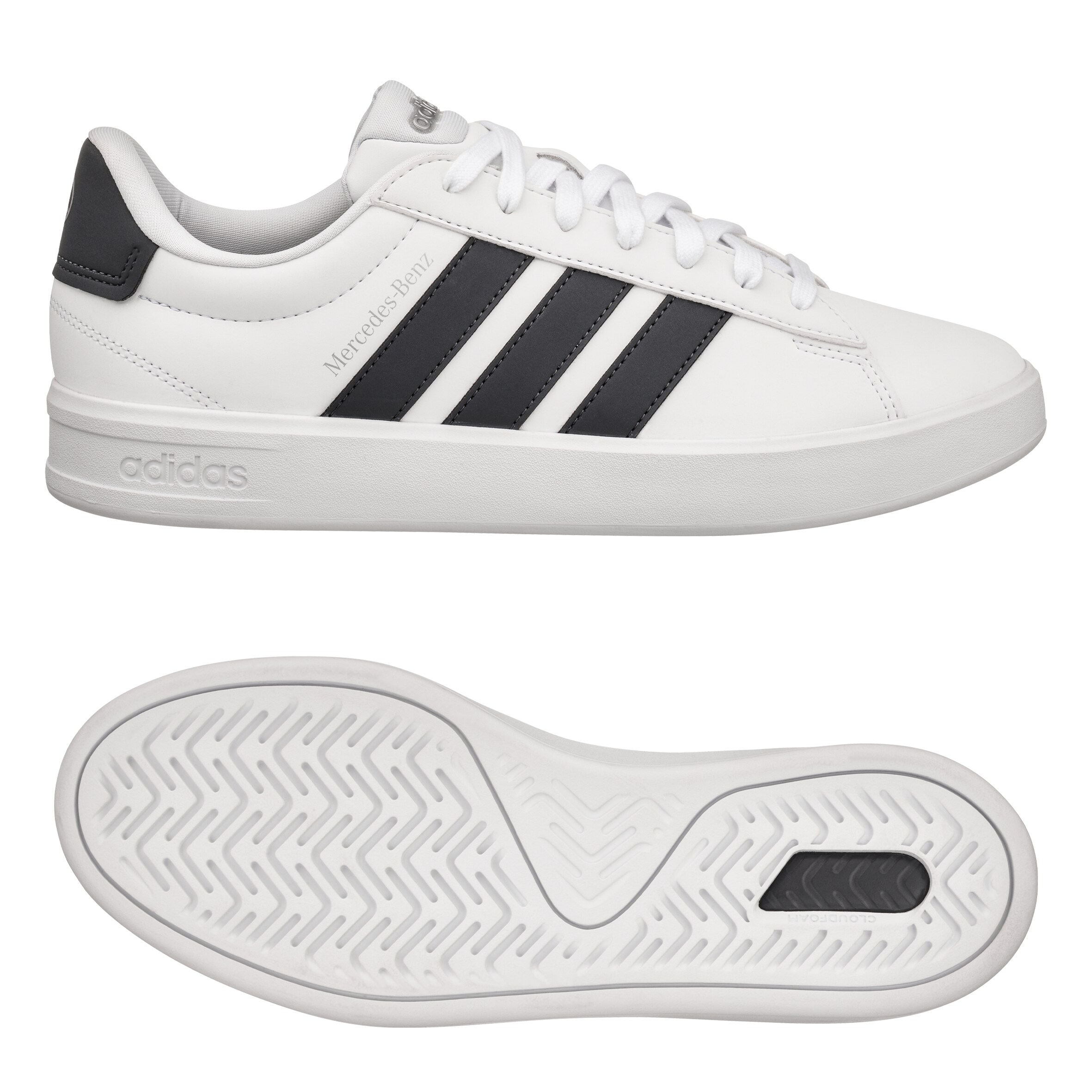 Sneakers, Grand Court - vit, 9, adidas