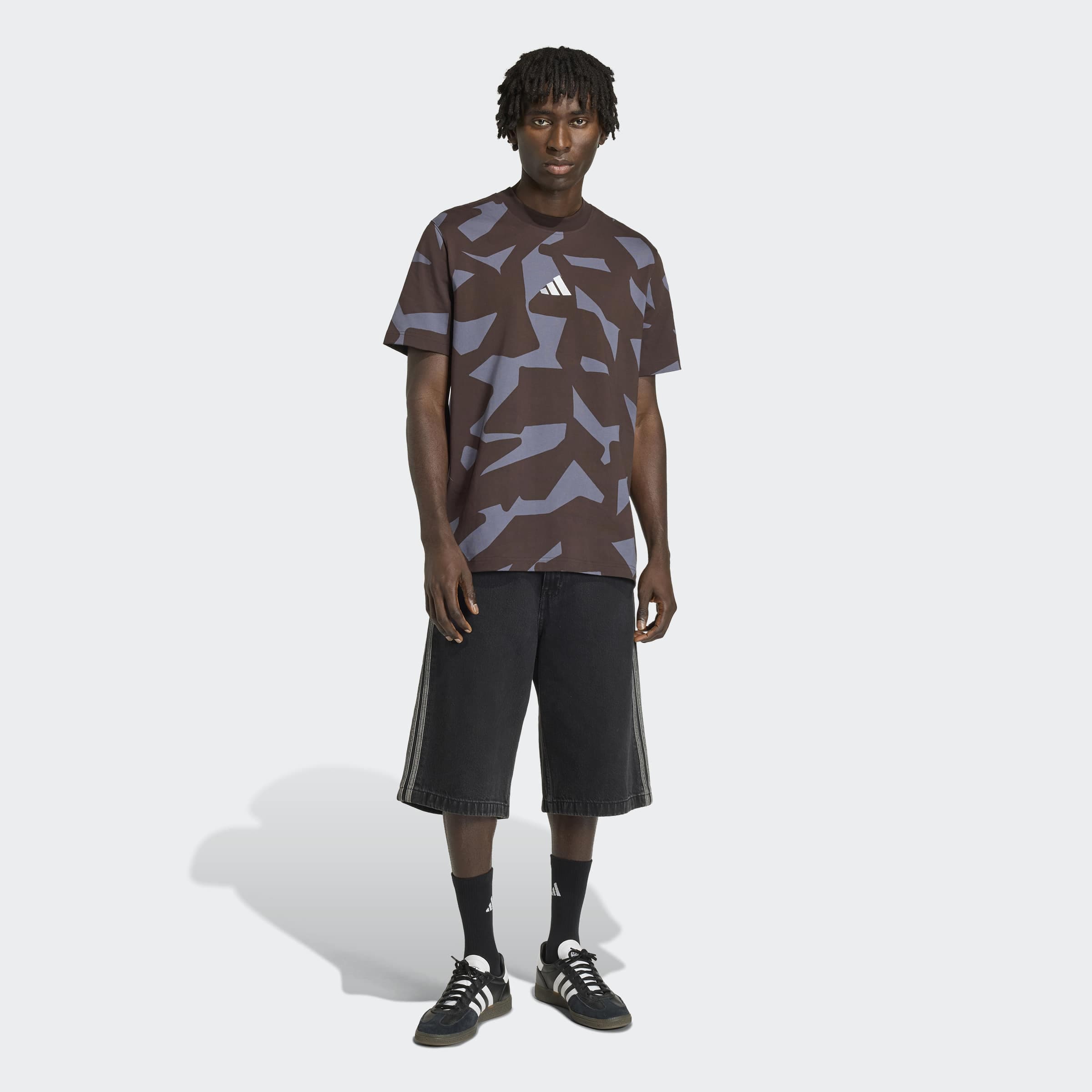 AMG T-Shirt Unisex - mörkbrun, M