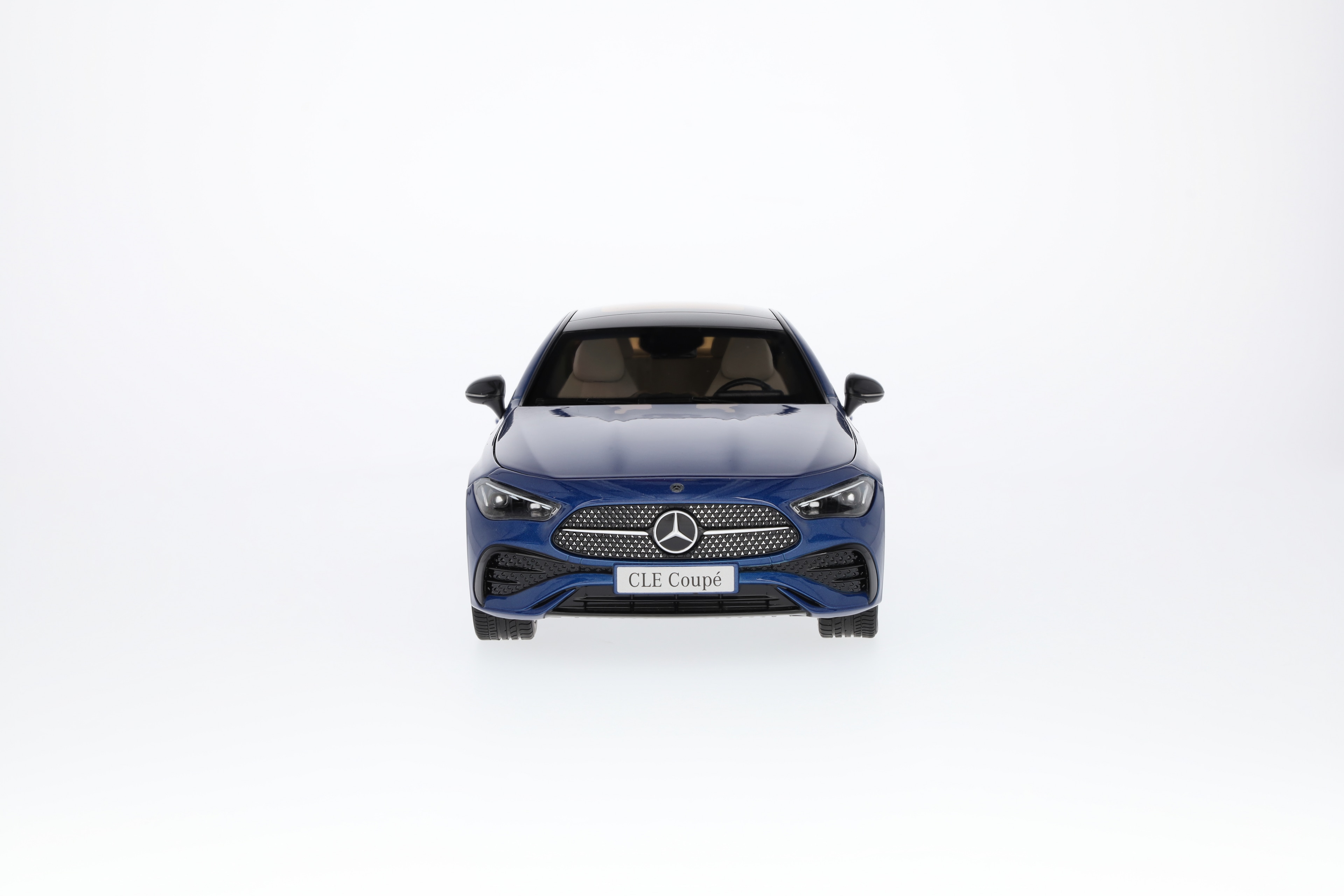 CLE Coupé, AMG Line, C236 - spektralblå, Norev, 1:18