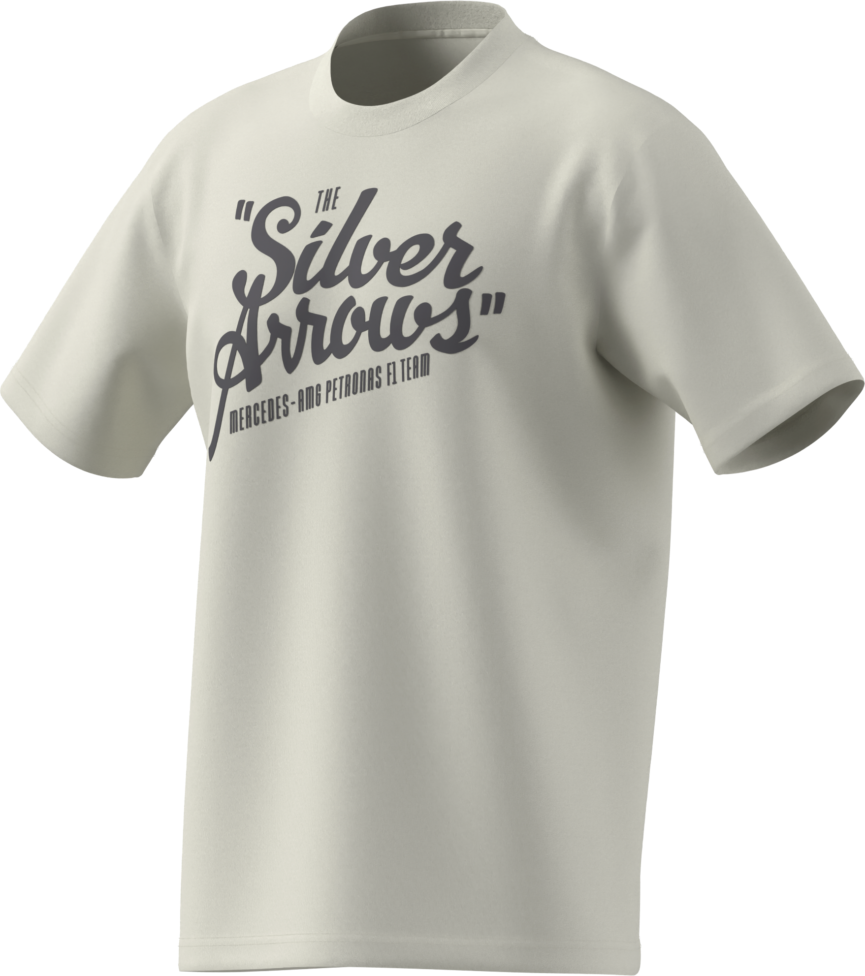 T-shirt herrar, Mercedes-AMG F1, 2026 - offwhite, M