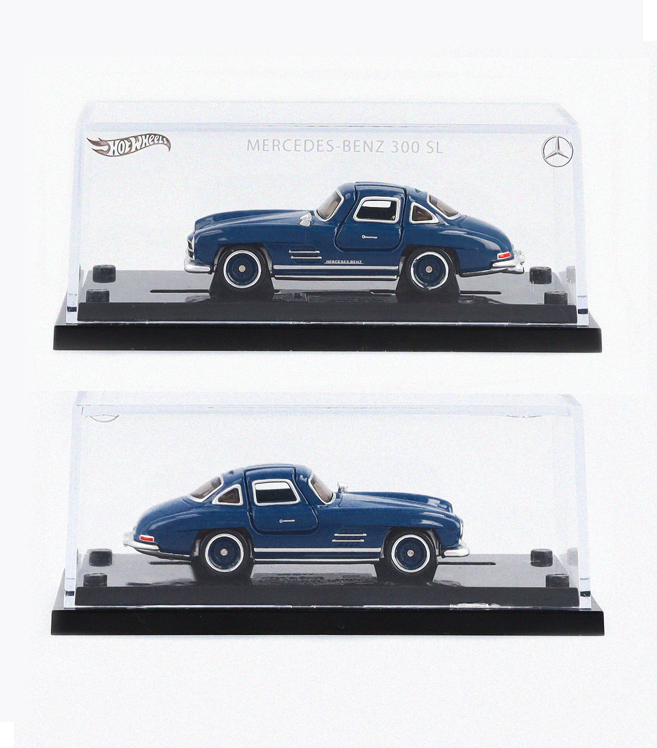 300 SL W 198 (1954–1957), Klämkomponentmodell - blå, Mattel, 1:12