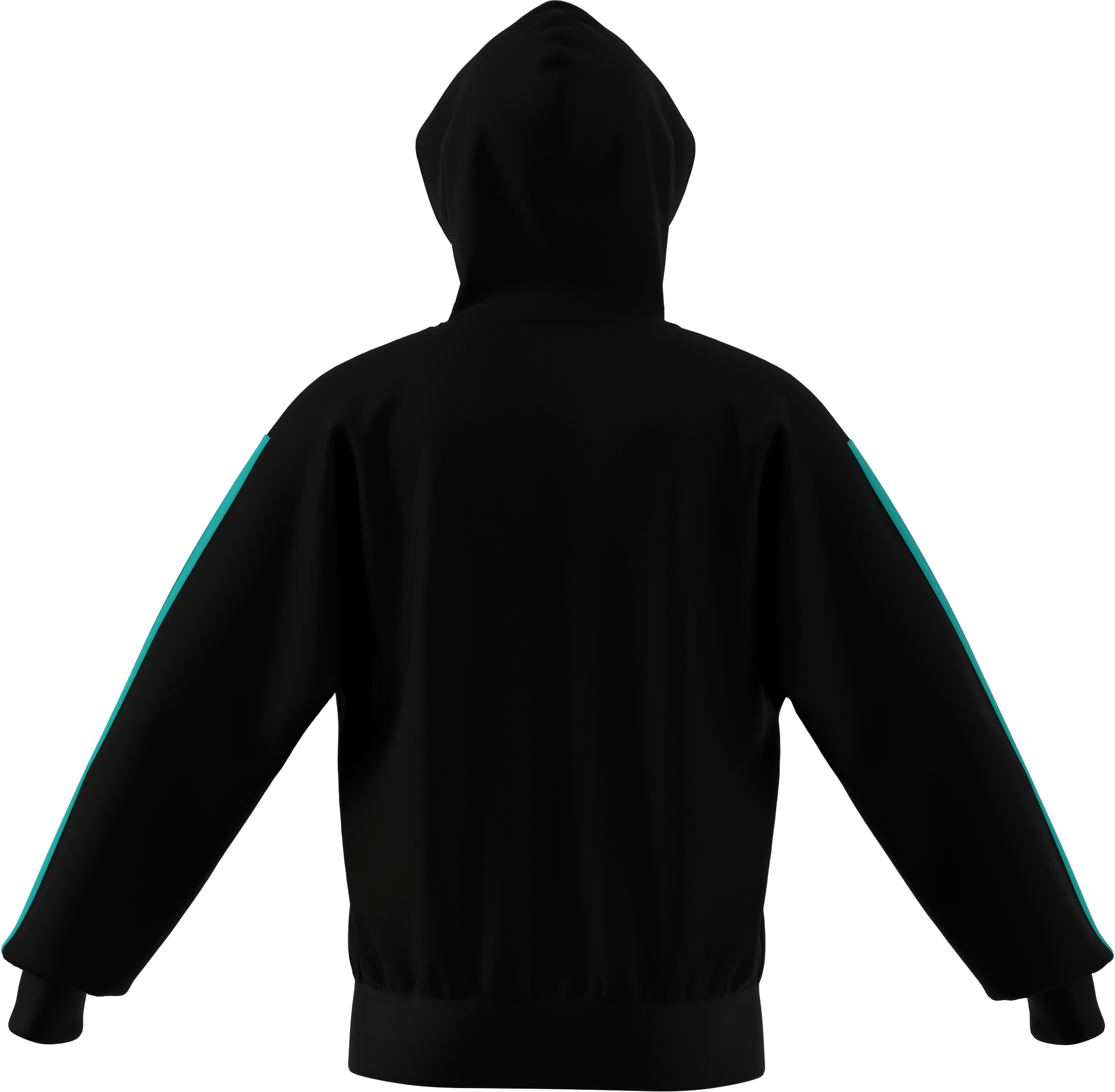 Sweatjacka, herrar, Mercedes-AMG F1 - svart, XXL