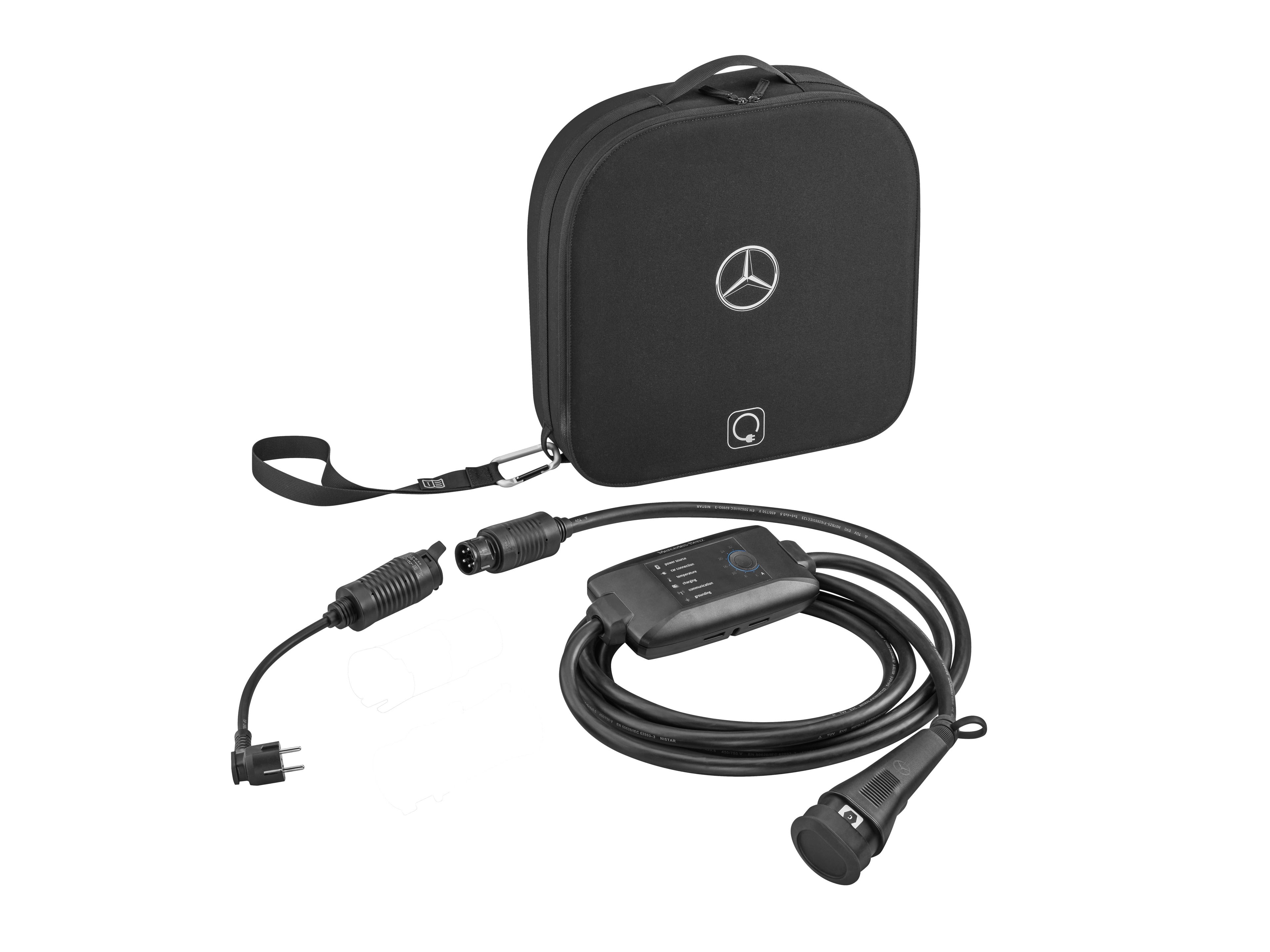 Flexibelt laddningssystem Pro, Ställ in EU, Väggmonterad laddningsbox - Plast, svart, Vänsterstyrda/högerstyrda bilar