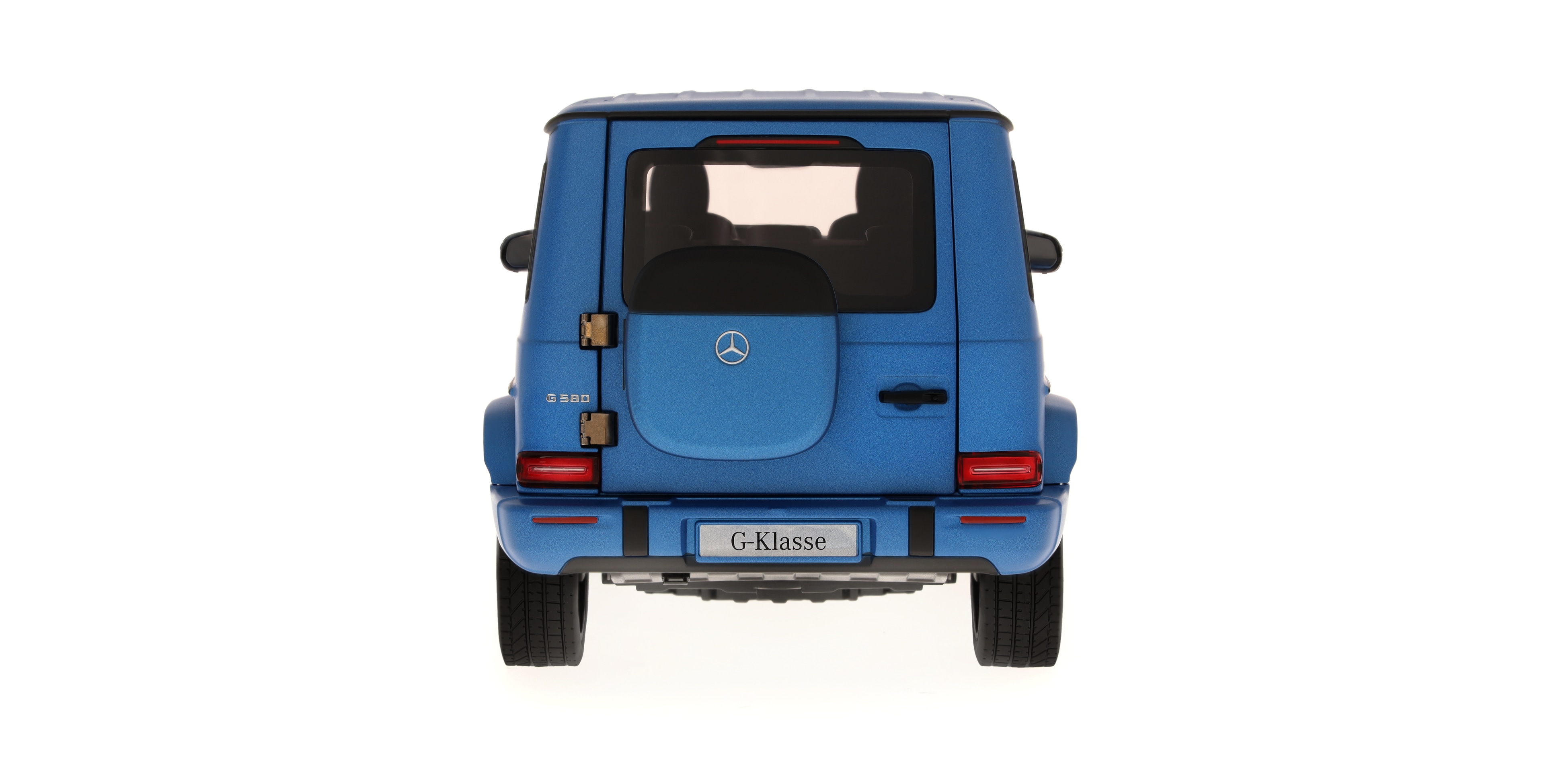 G 580 med EQ-teknik, Terrängbil, AMG Line, N465 - MANUFAKTUR söderhavsblå magno, Norev, 1:18