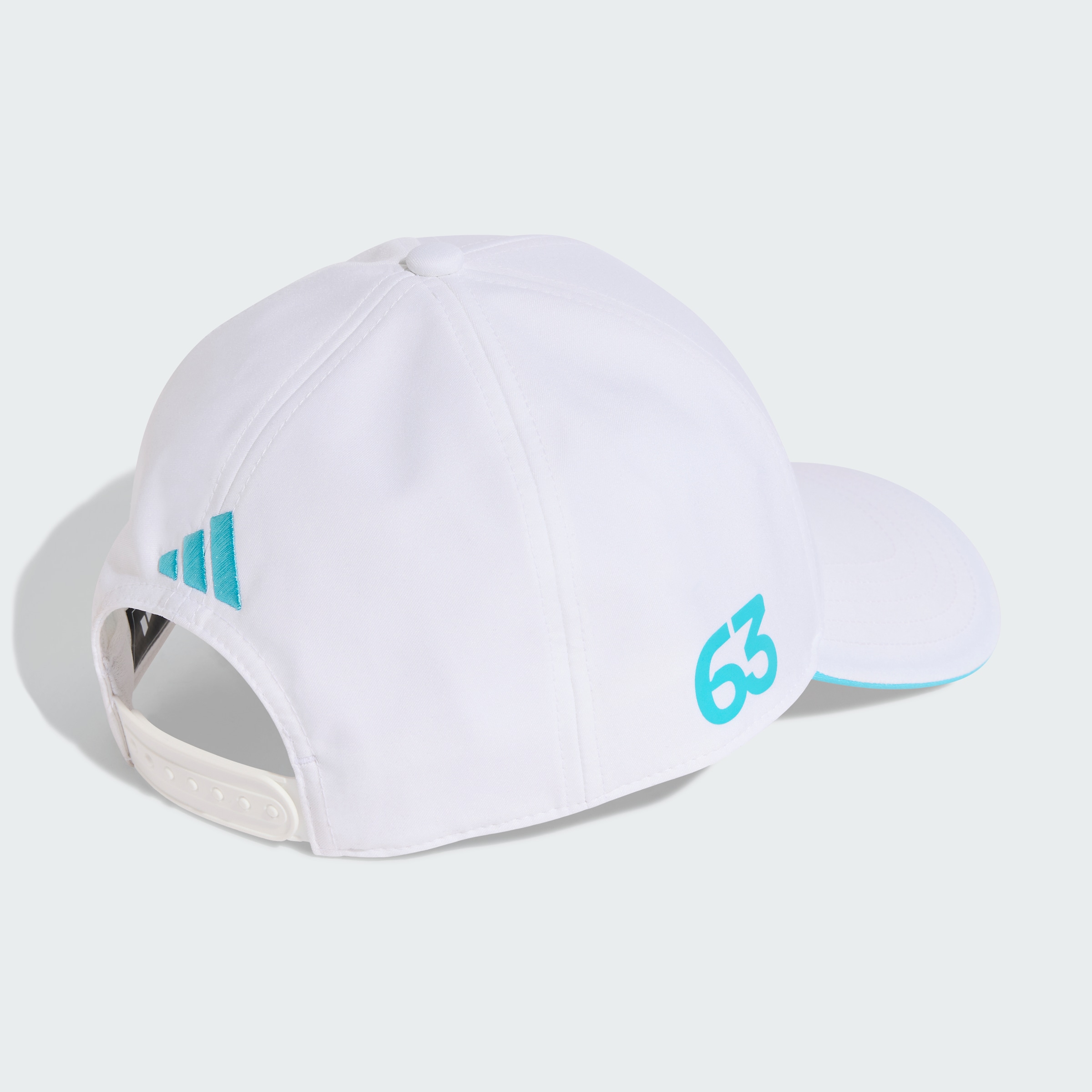 Keps, George Russell, Mercedes-AMG F1 - vit, Polyester (återvunnen)