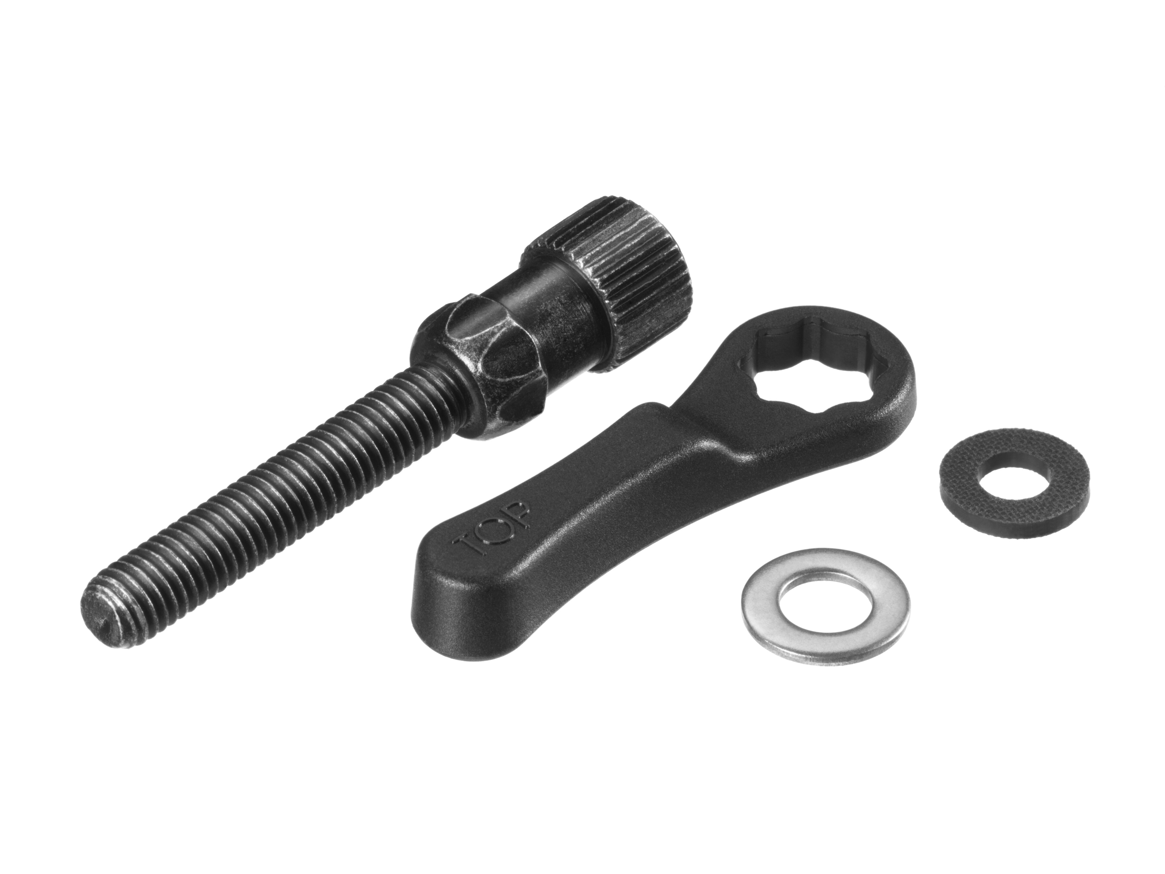 Fästdetaljer bashållare, Alustyle/ New Alustyle - Stål / Plast, svart / silverfärg
