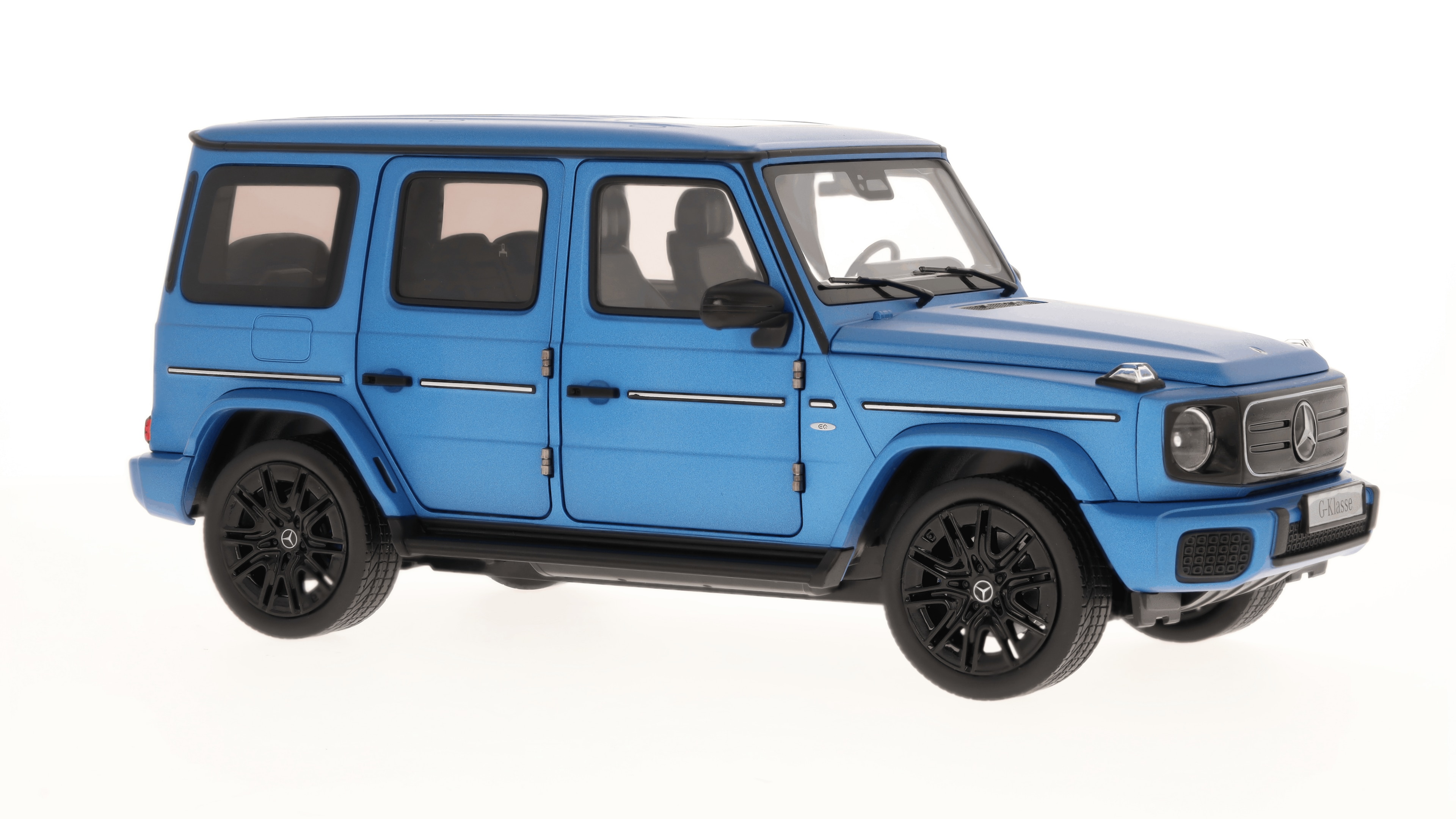 G 580 med EQ-teknik, Terrängbil, AMG Line, N465 - MANUFAKTUR söderhavsblå magno, Norev, 1:18