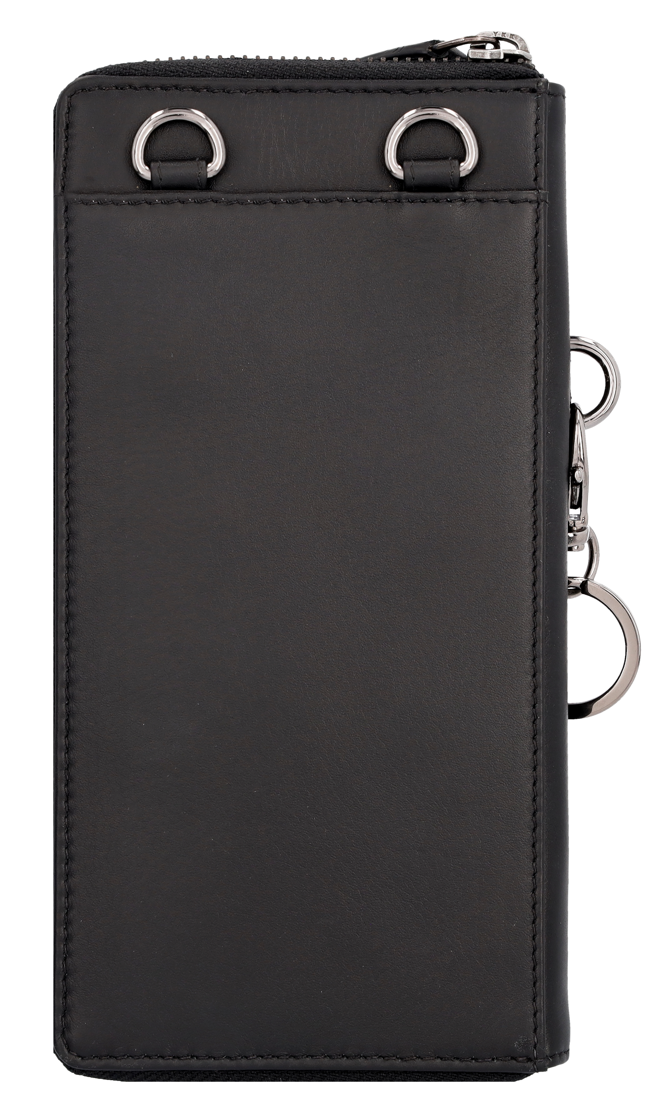 AMG-fodral för smartphone - svart, Nötskinn / Polyester