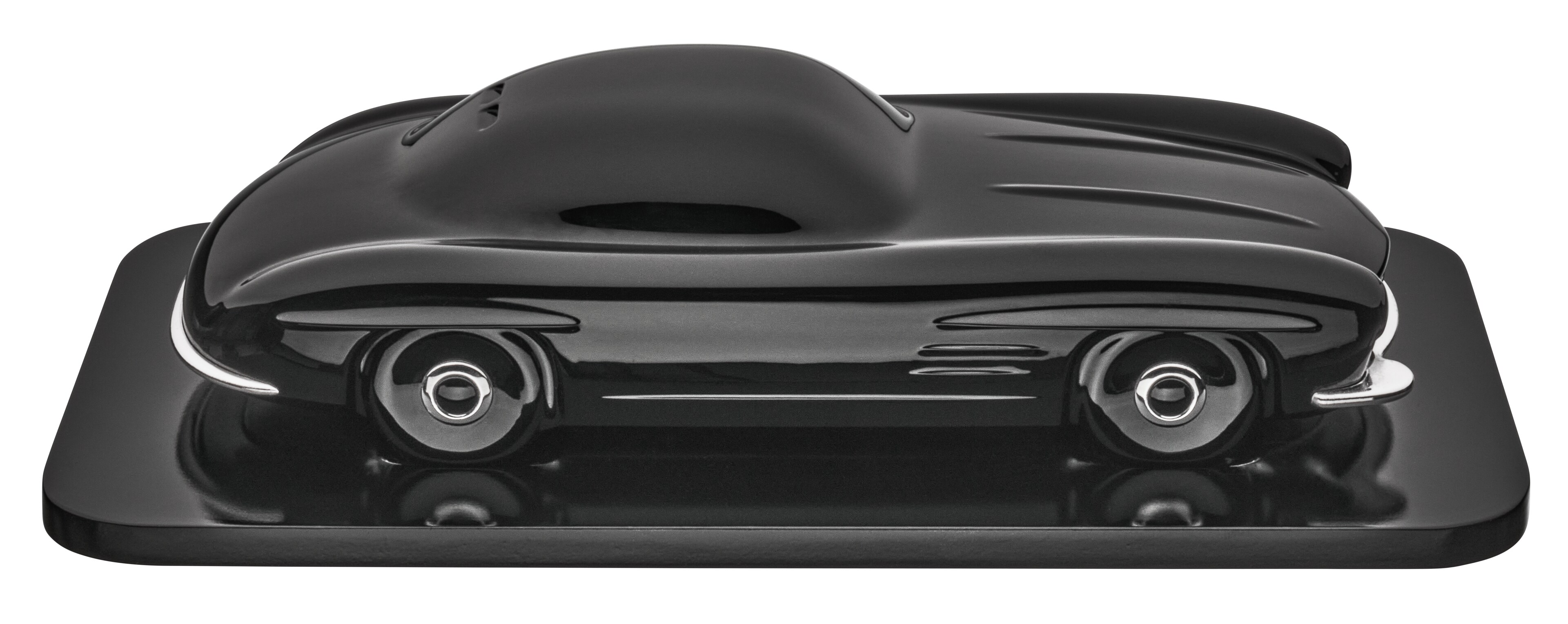 Skulptur 300 SL Coupé W 198 II (1957–1963) - svart, Minichamps, 1:18