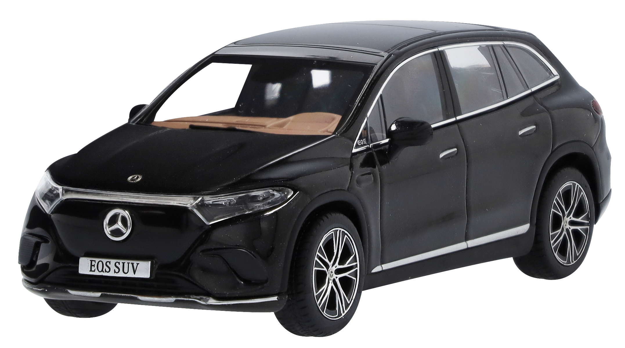 EQS Suv, Electric Art Line, X296 - obsidiansvart, Minimax, 1:43