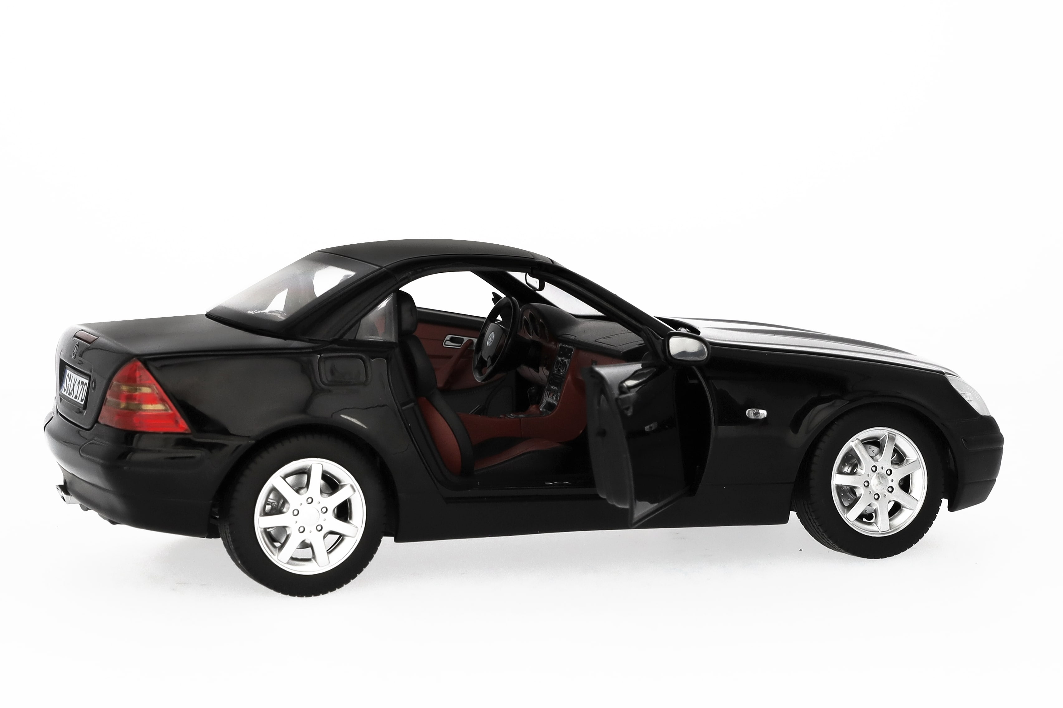SLK 200 Roadster R170 (1996-2000) - svart, Norev, 1:18