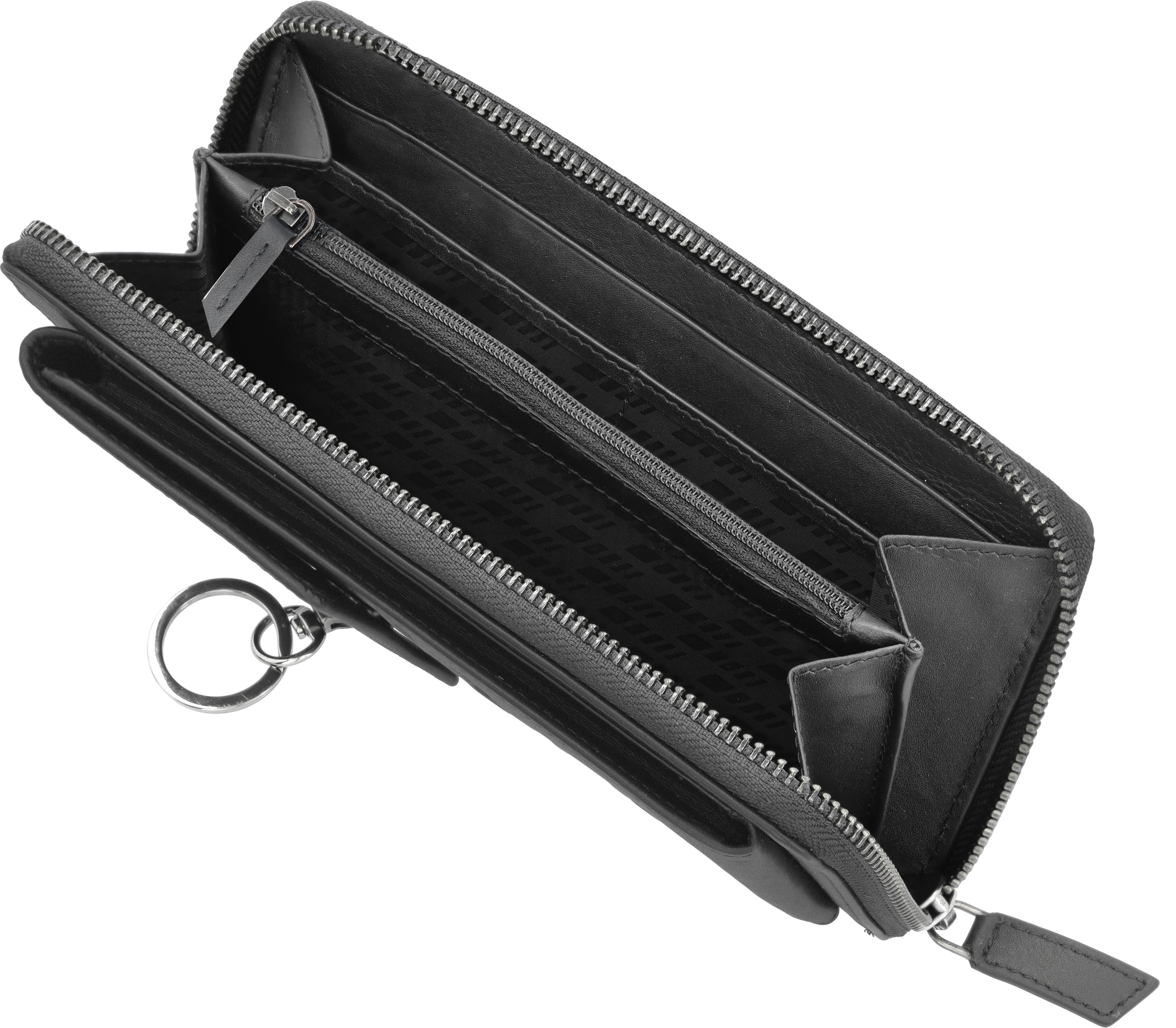 AMG-fodral för smartphone - svart, Nötskinn / Polyester