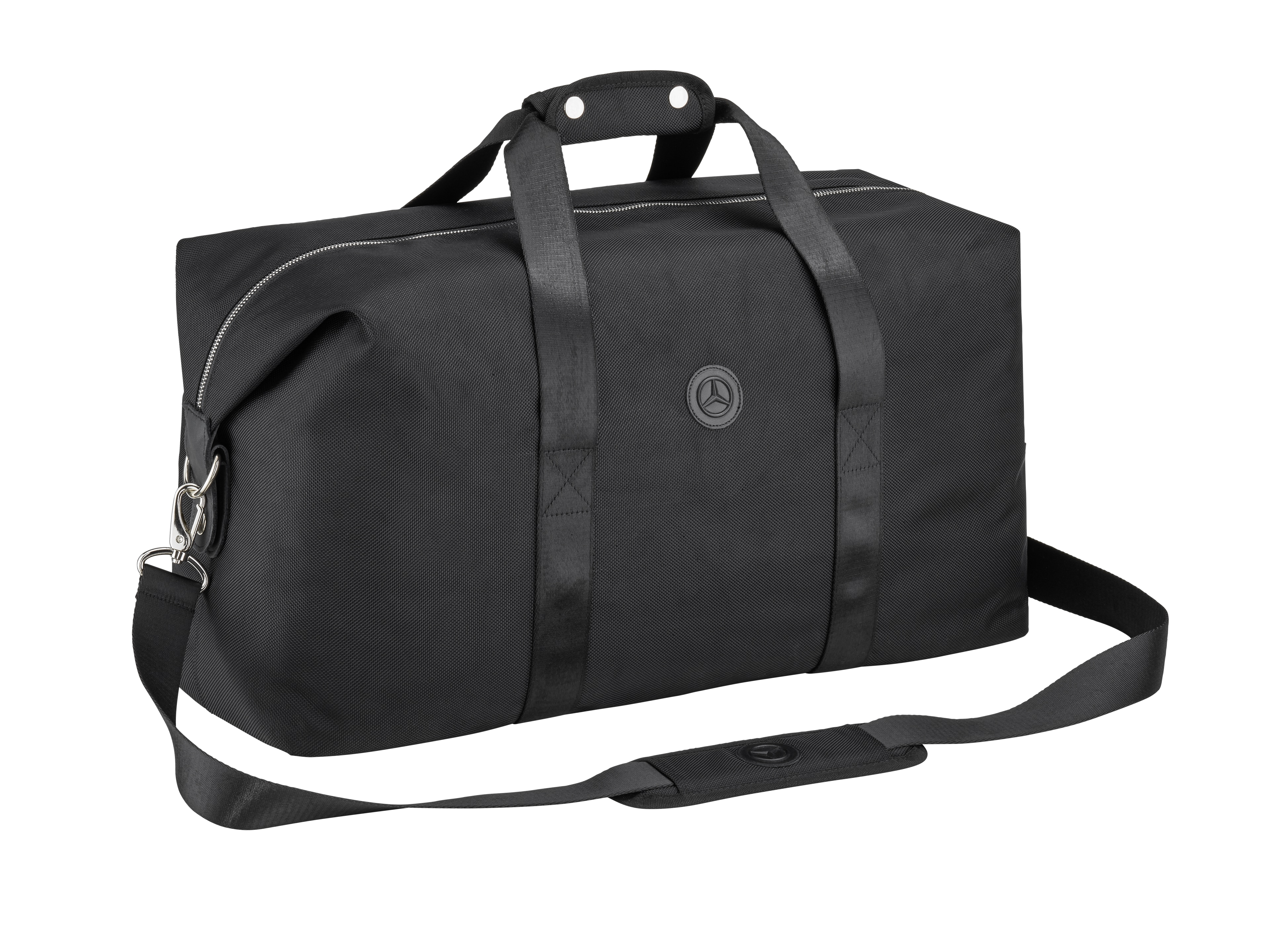 Weekendbag - svart, Polyamid (återvunnen) / Polyester (återvunnen), 35 l