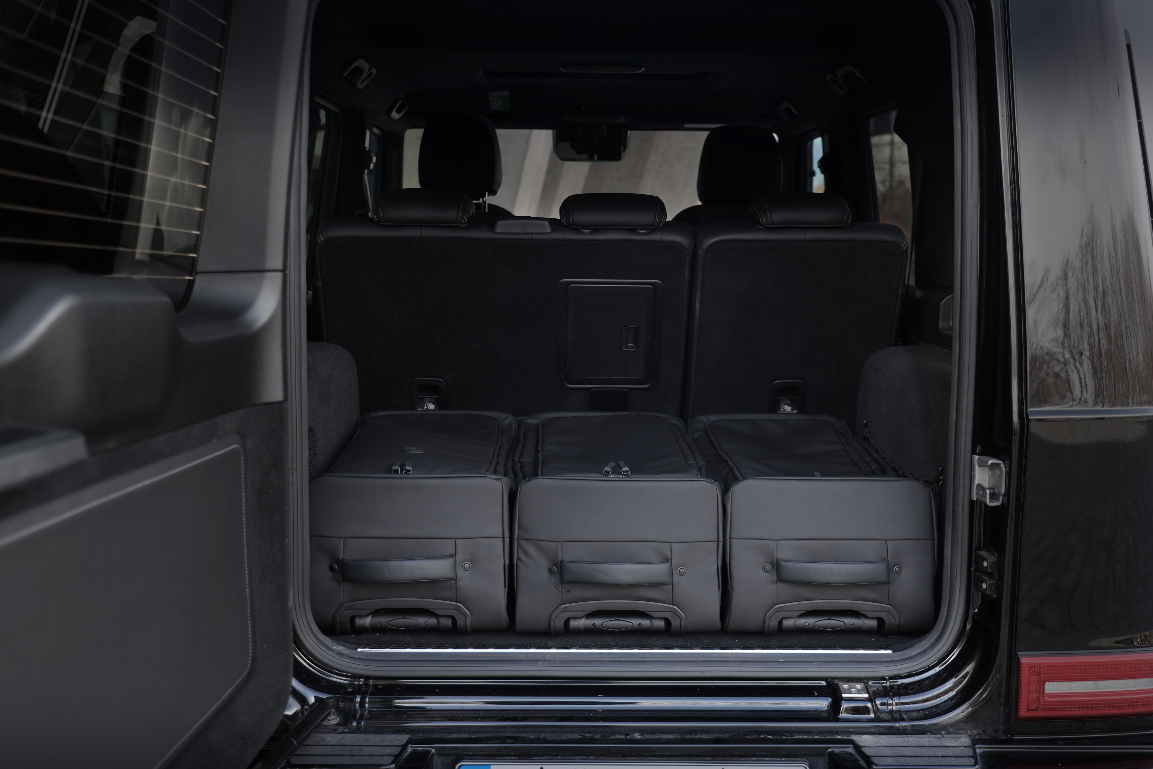 Rullväska, G-Class - svart, Polyester (återvunnen)