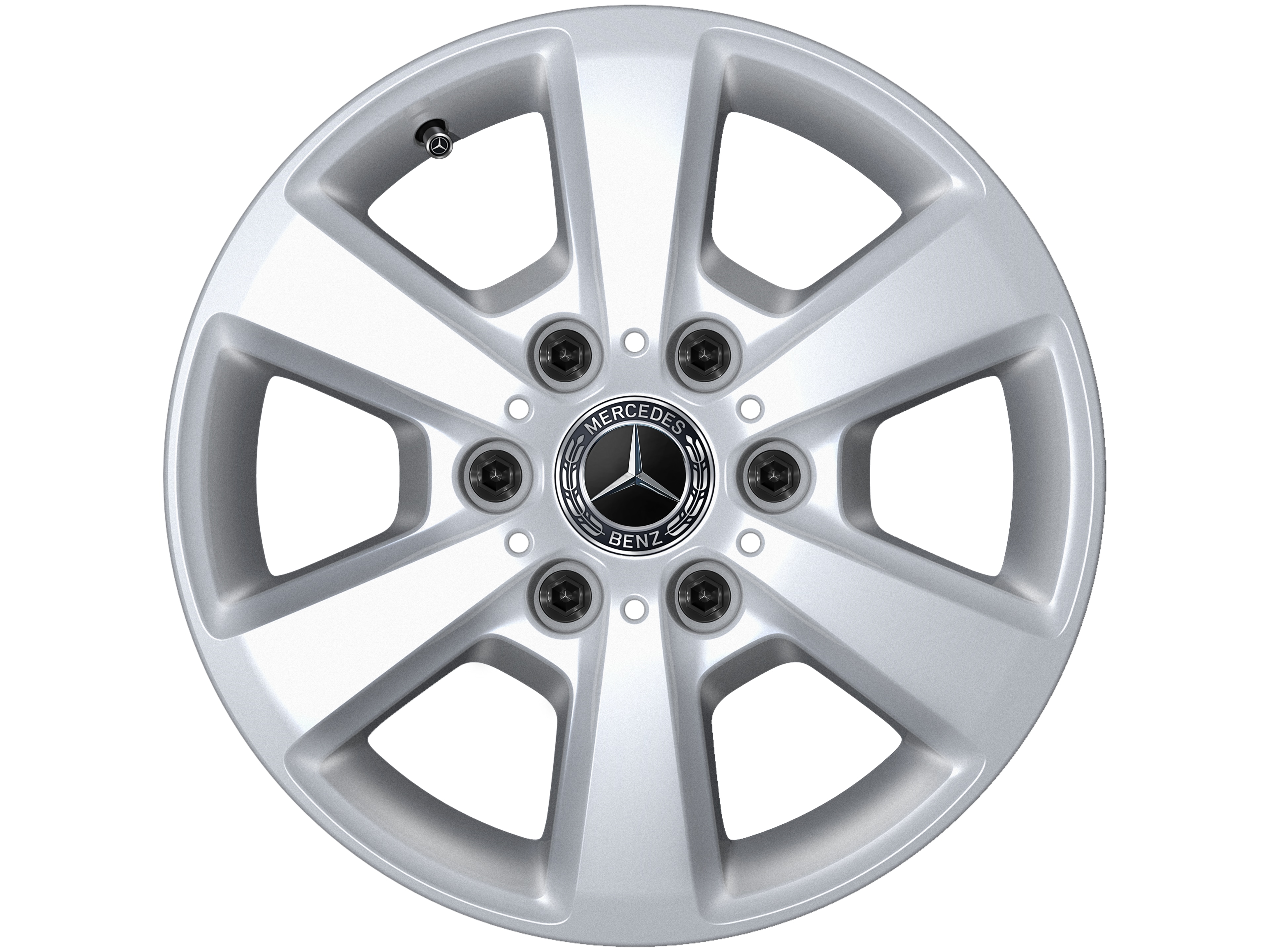 Fälg i 6-ekerdesign - 225/75 R16  121/120(122)R, 6,5 J x 16 ET 54