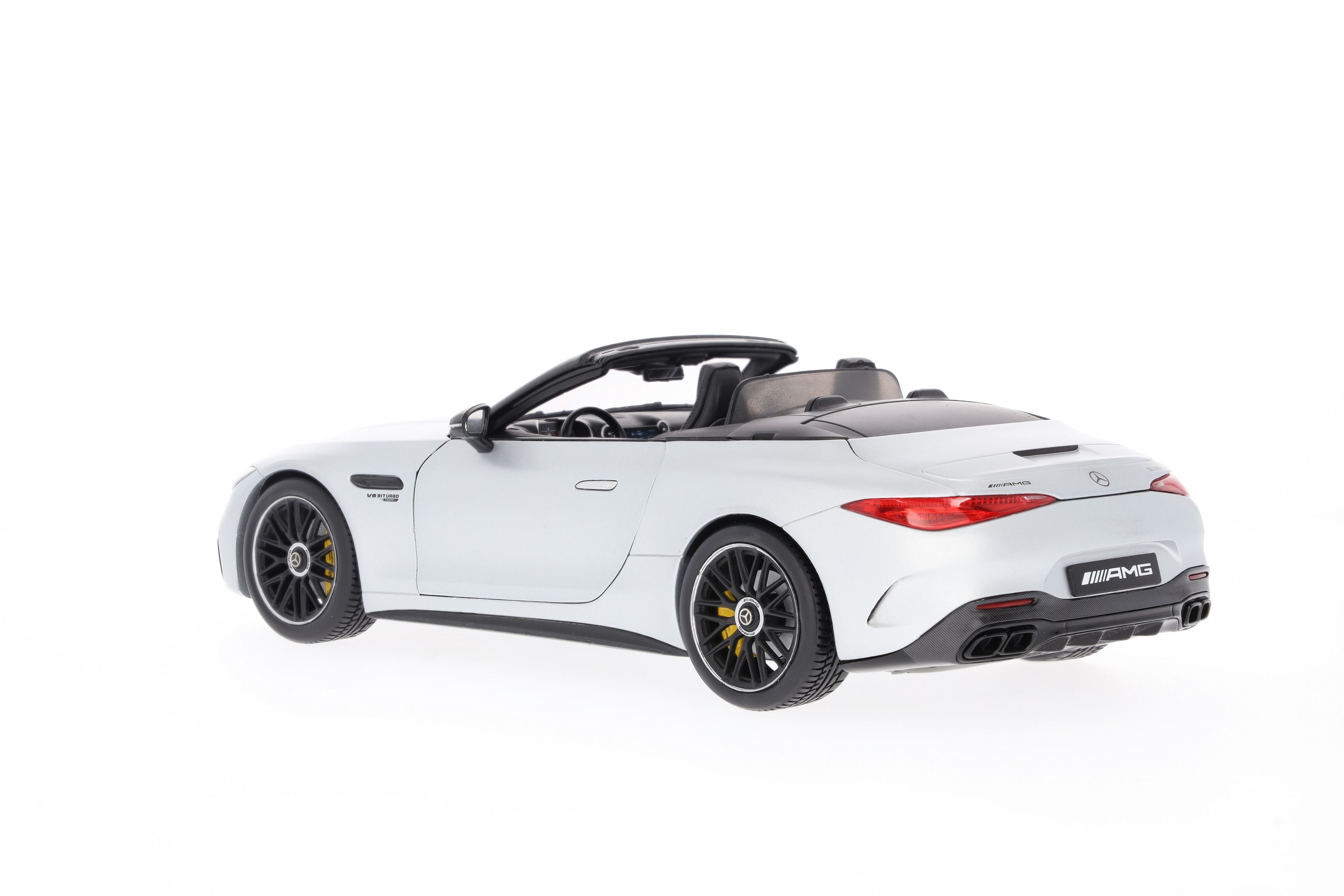 Mercedes-AMG SL 63, Roadster, R232 - MANUFAKTUR hightechsilver magno, iScale, 1:18