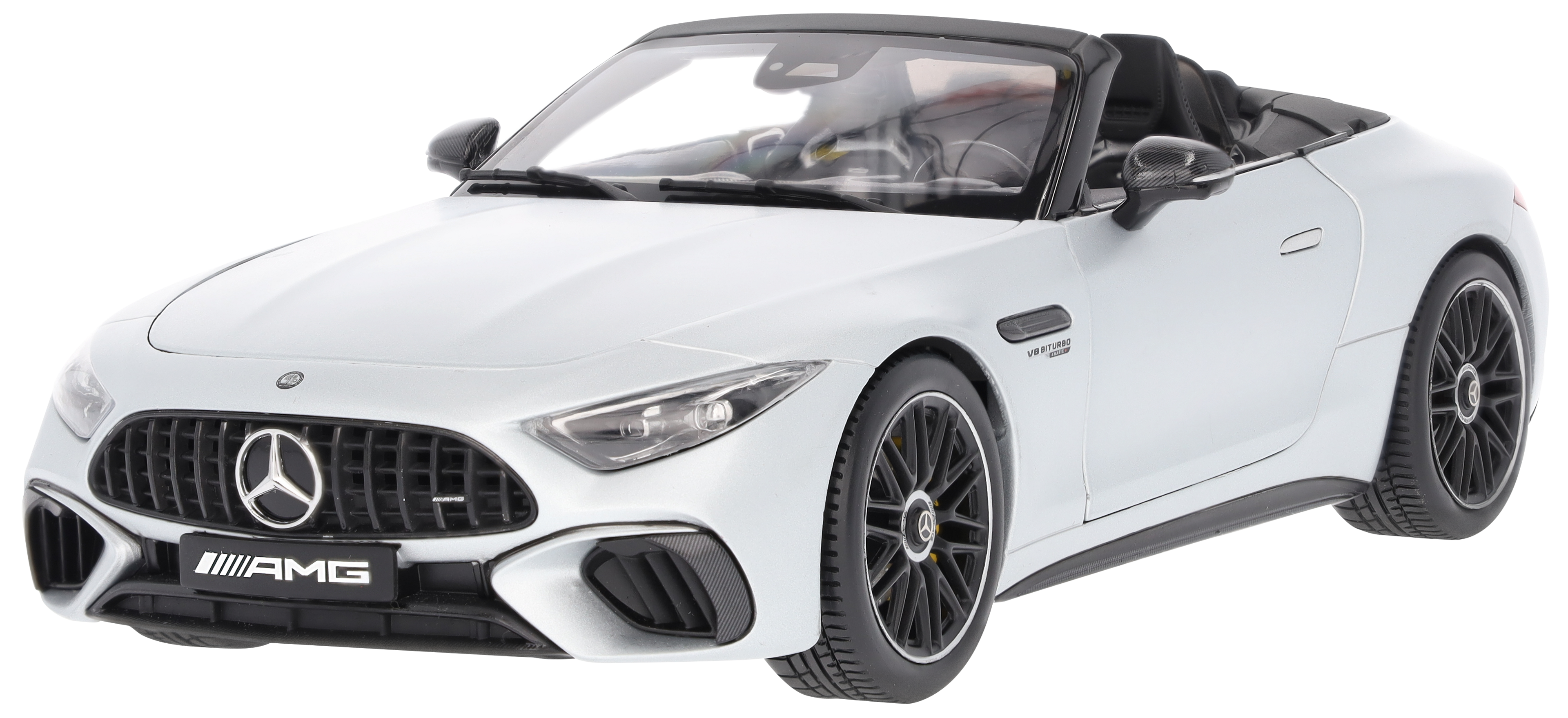 Mercedes-AMG SL 63, Roadster, R232 - MANUFAKTUR hightechsilver magno, iScale, 1:18