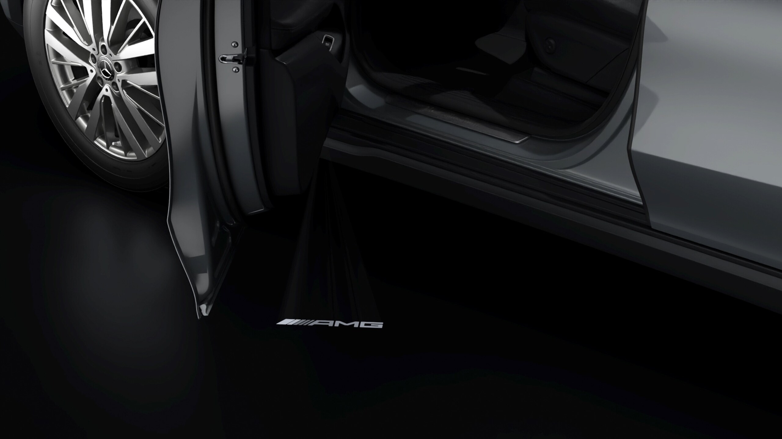 LCD-projektor, med animerat AMG Pattern - 1 set