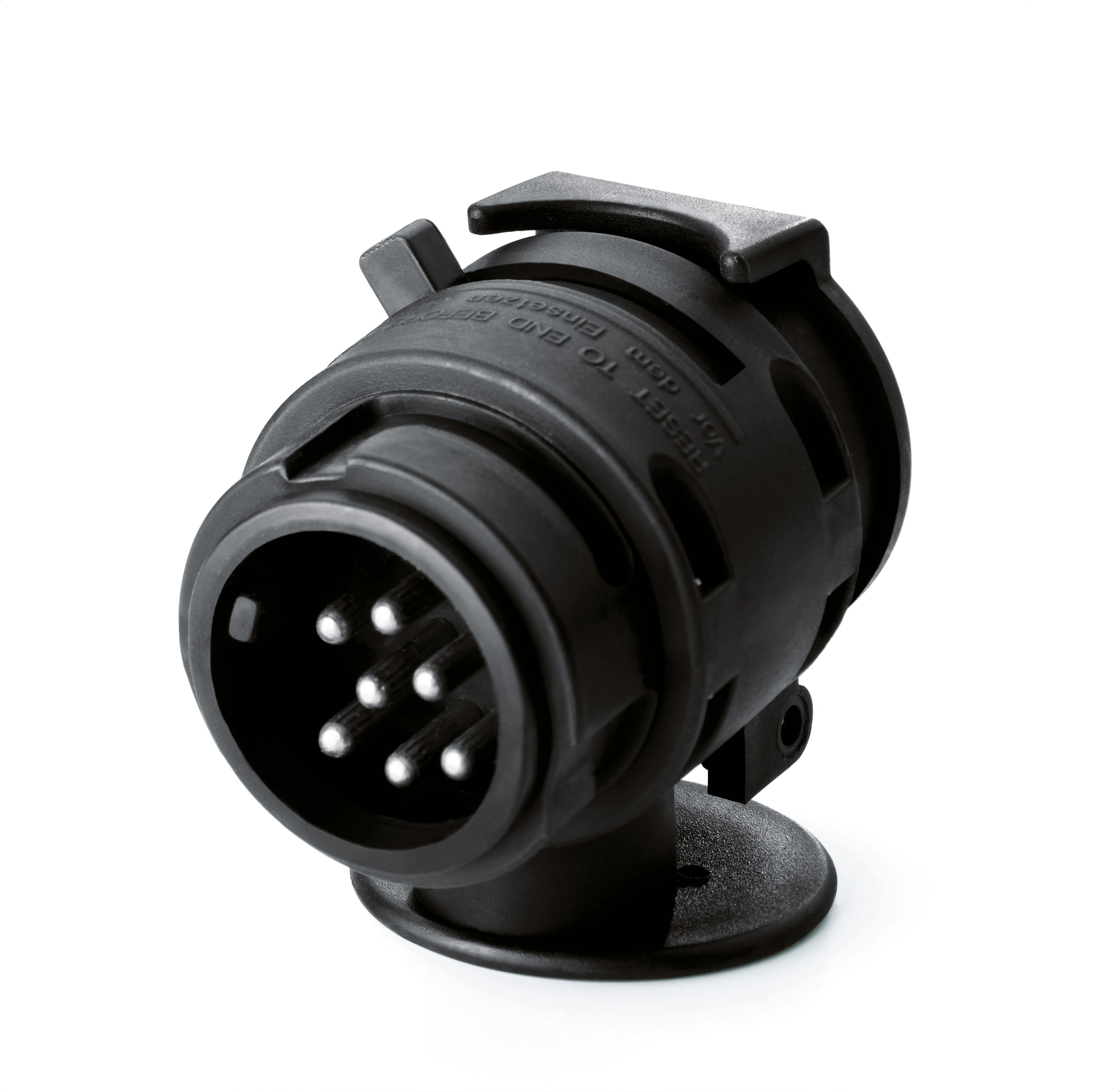 Adapter - Plast, svart