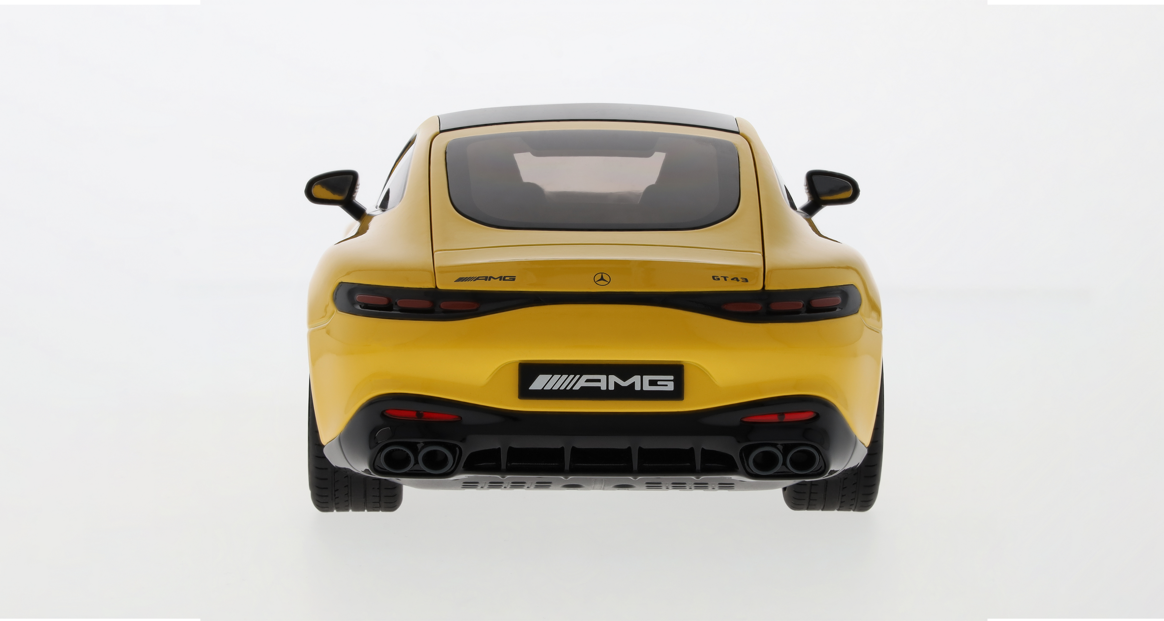 Mercedes-AMG GT 43 - solgul, NZG, 1:18