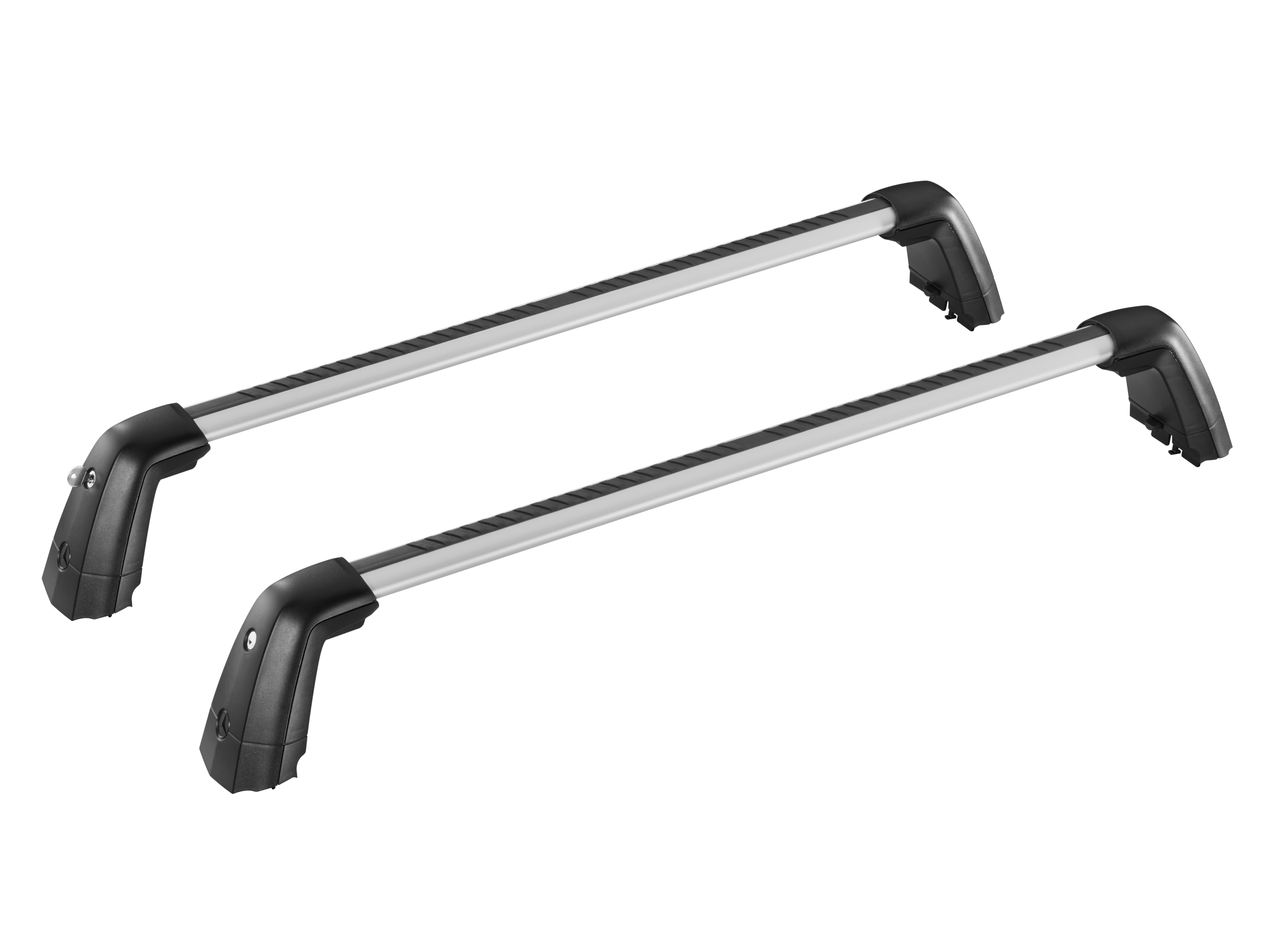Bashållare - Aluminium / Stål / Plast, silverfärg / svart