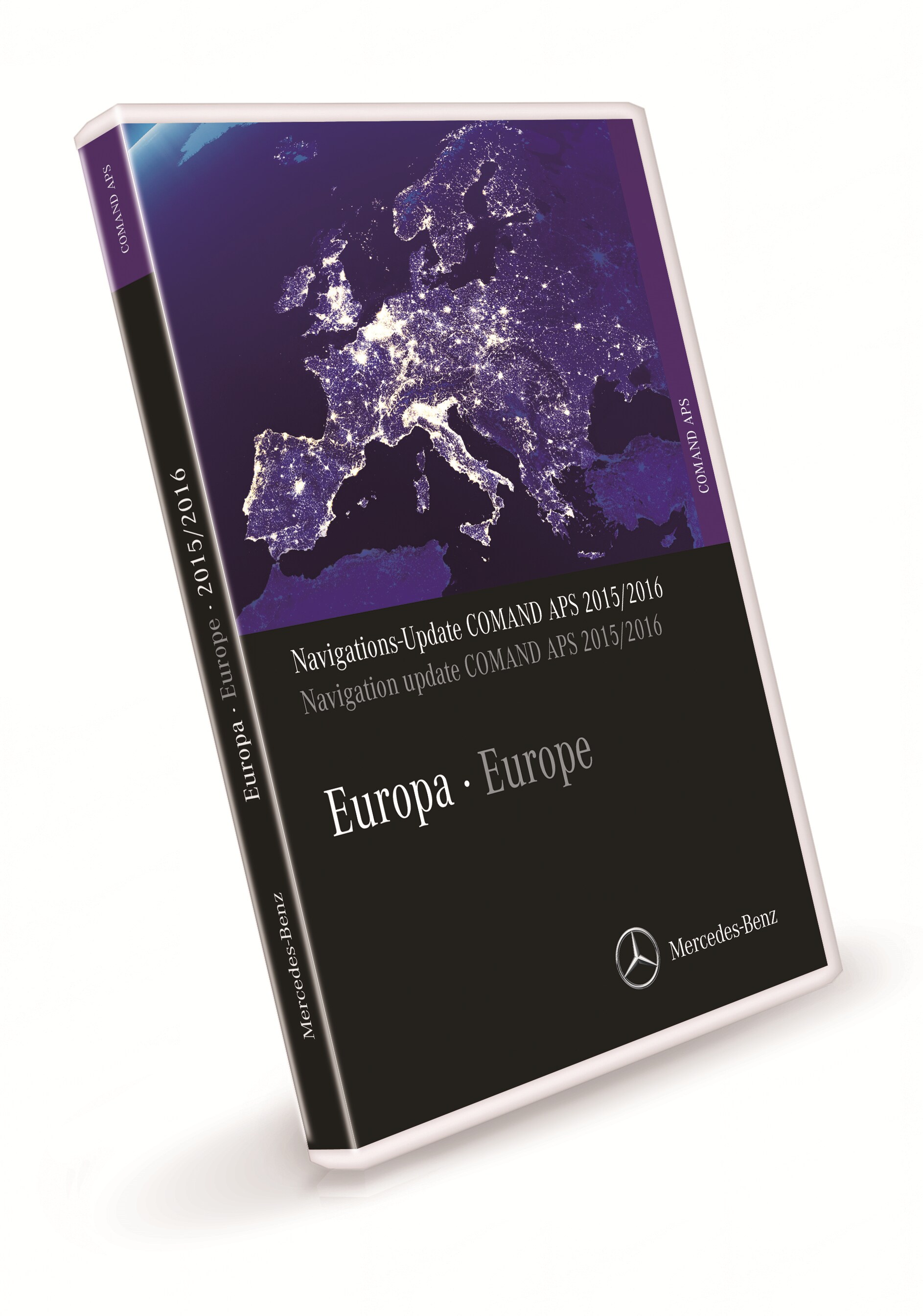 Navigationsuppdatering, COMAND APS, Europa, Version 2015/2016 - violett, NTG4-204