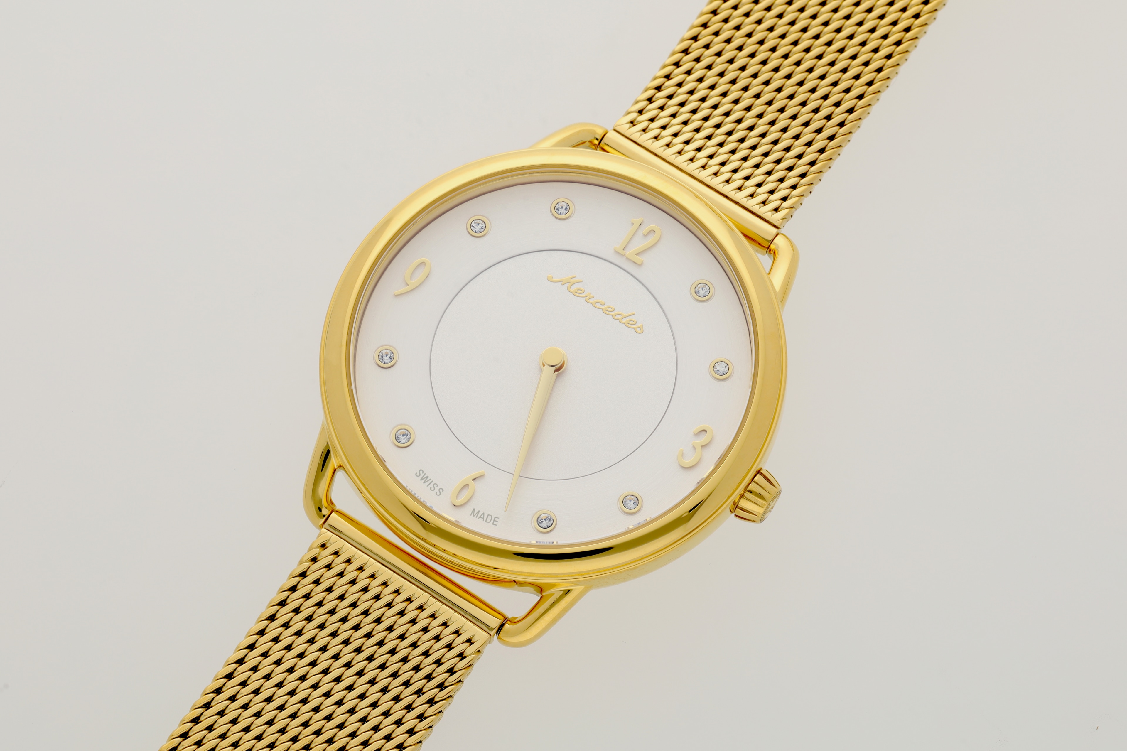 Armbandsur dam, Classic Lady - guldfärgad, Rostfritt stål