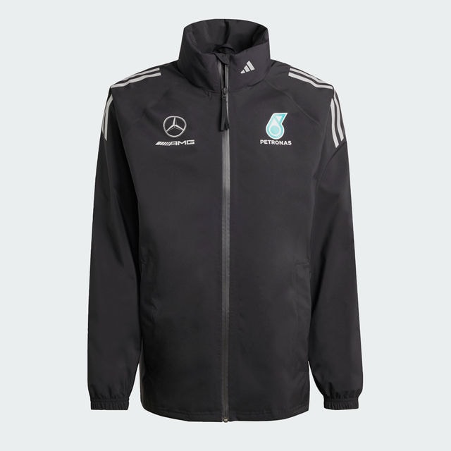 Regnjacka herr, Mercedes-AMG F1 - svart, S