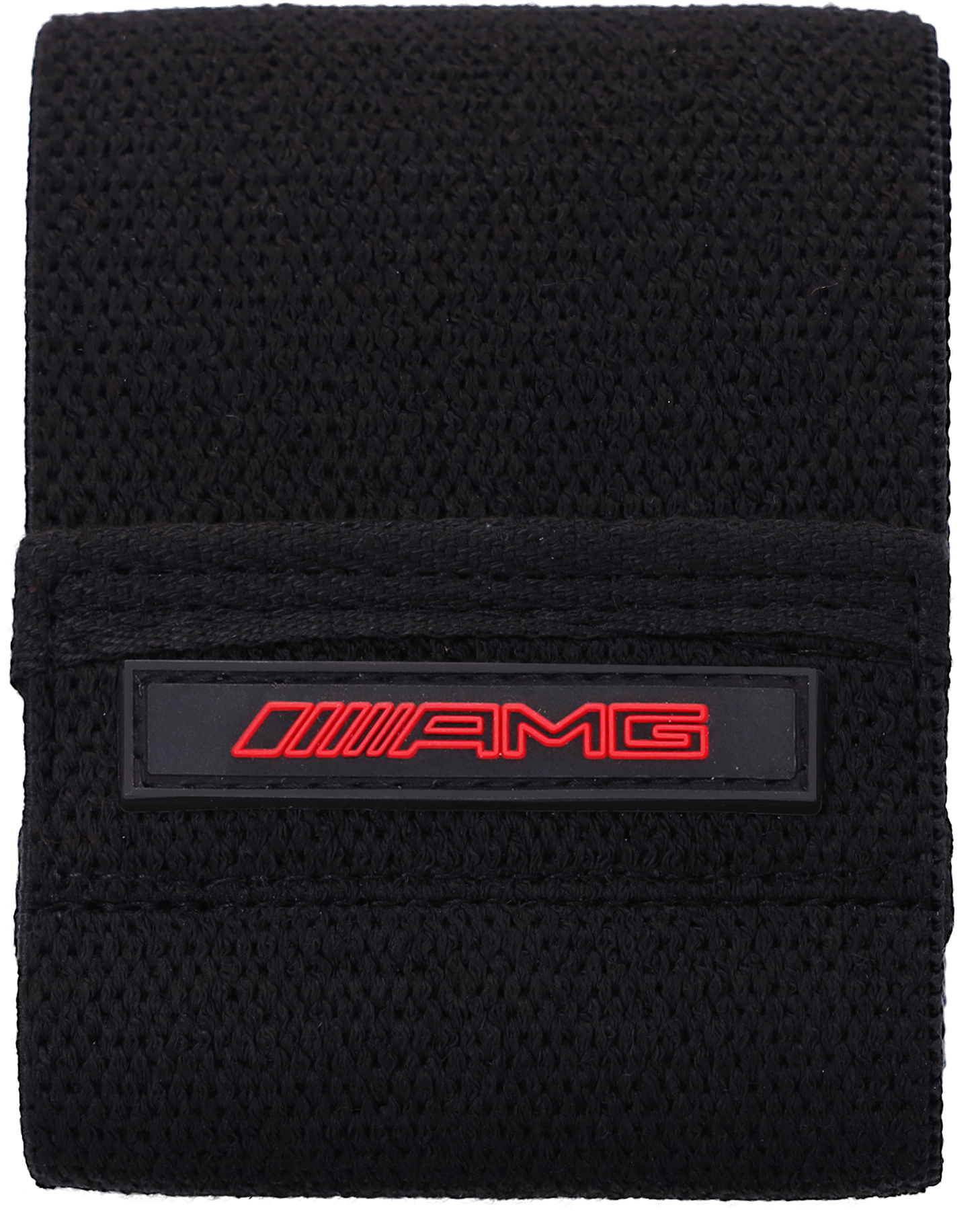 AMG träningsband, 3-pack - svart / röd / grå, Polyester / Latex