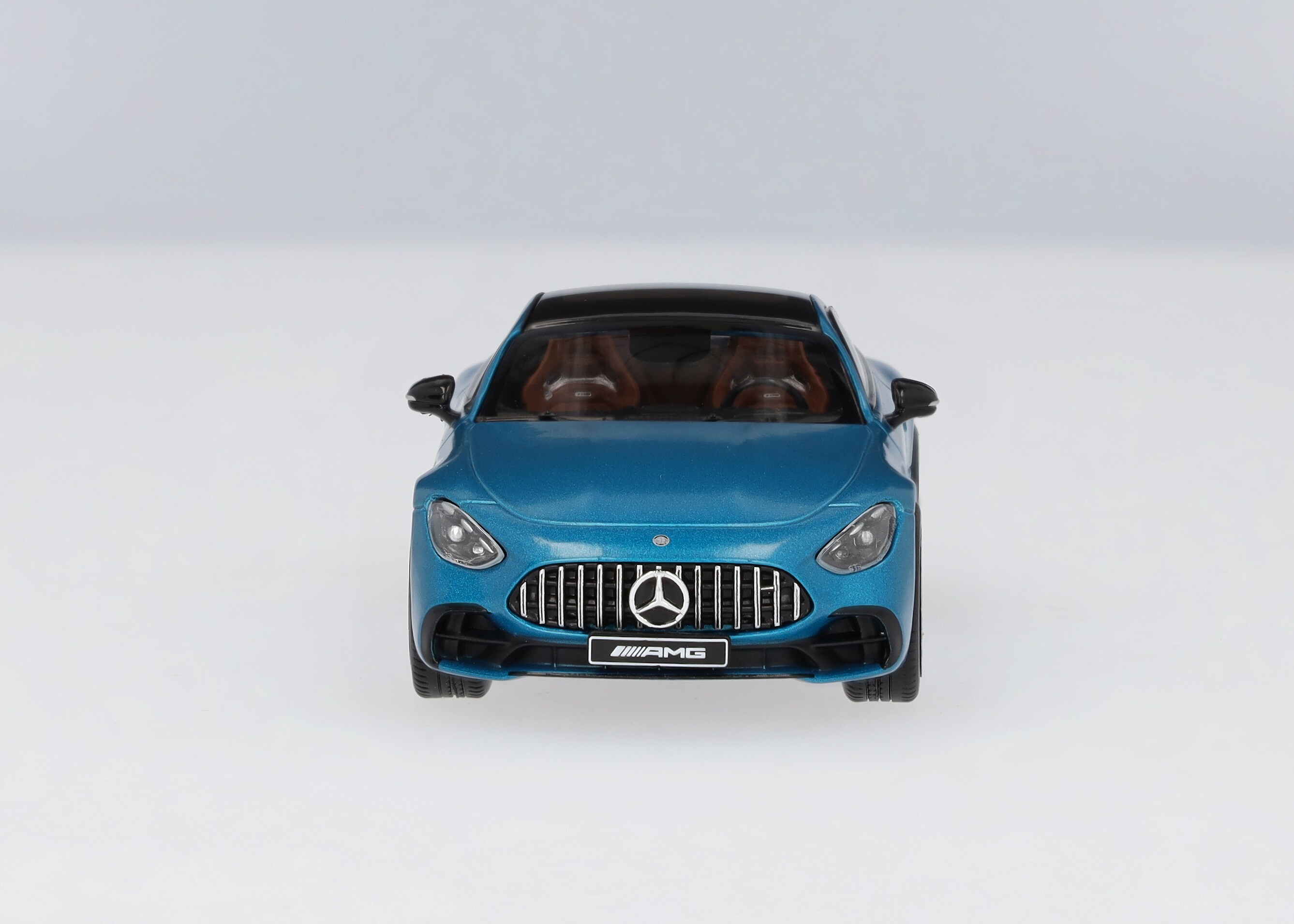 Mercedes-AMG GT 43, C192 - hyperblå, iScale, 1:43