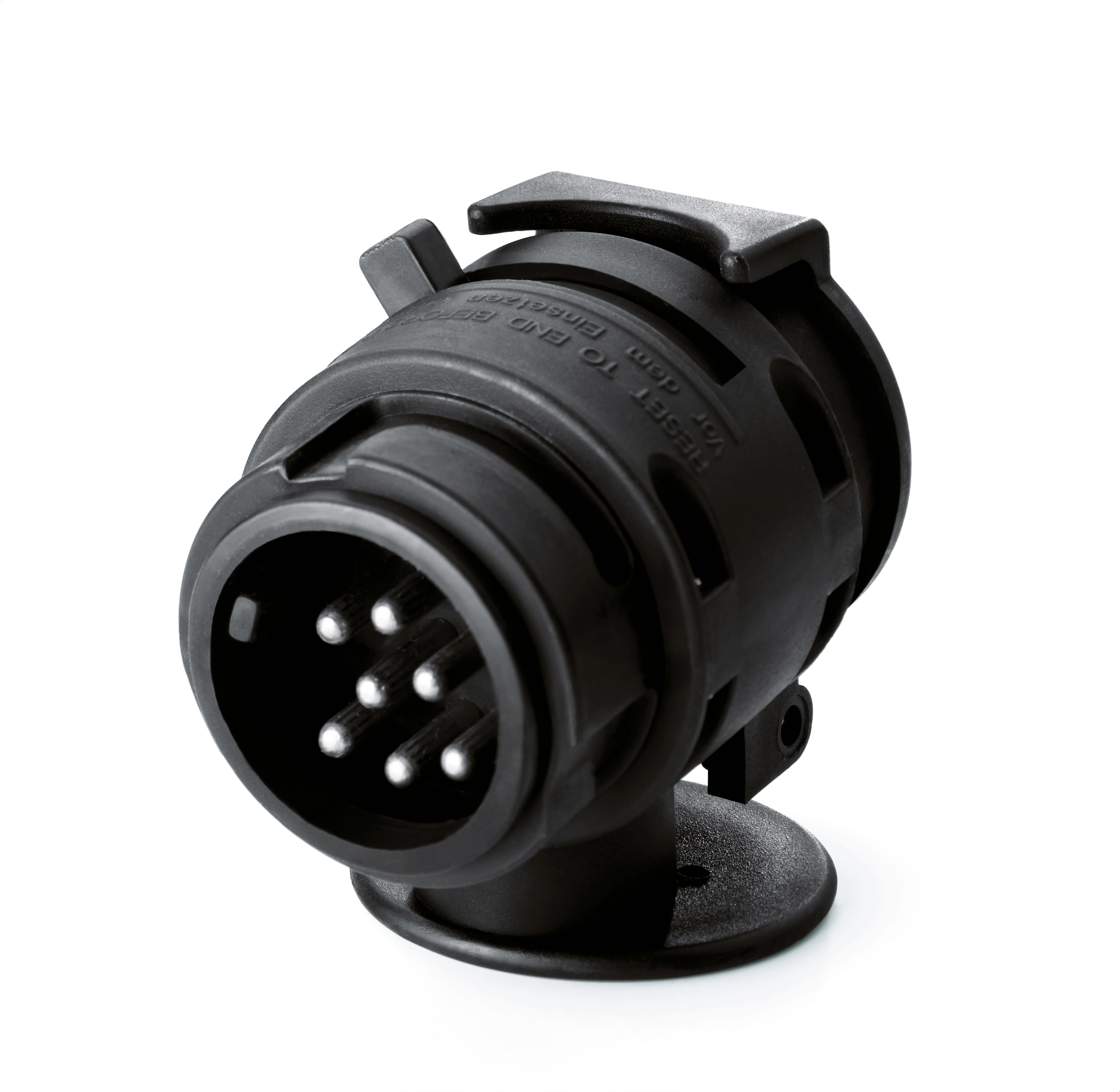 Adapter - Plast, svart