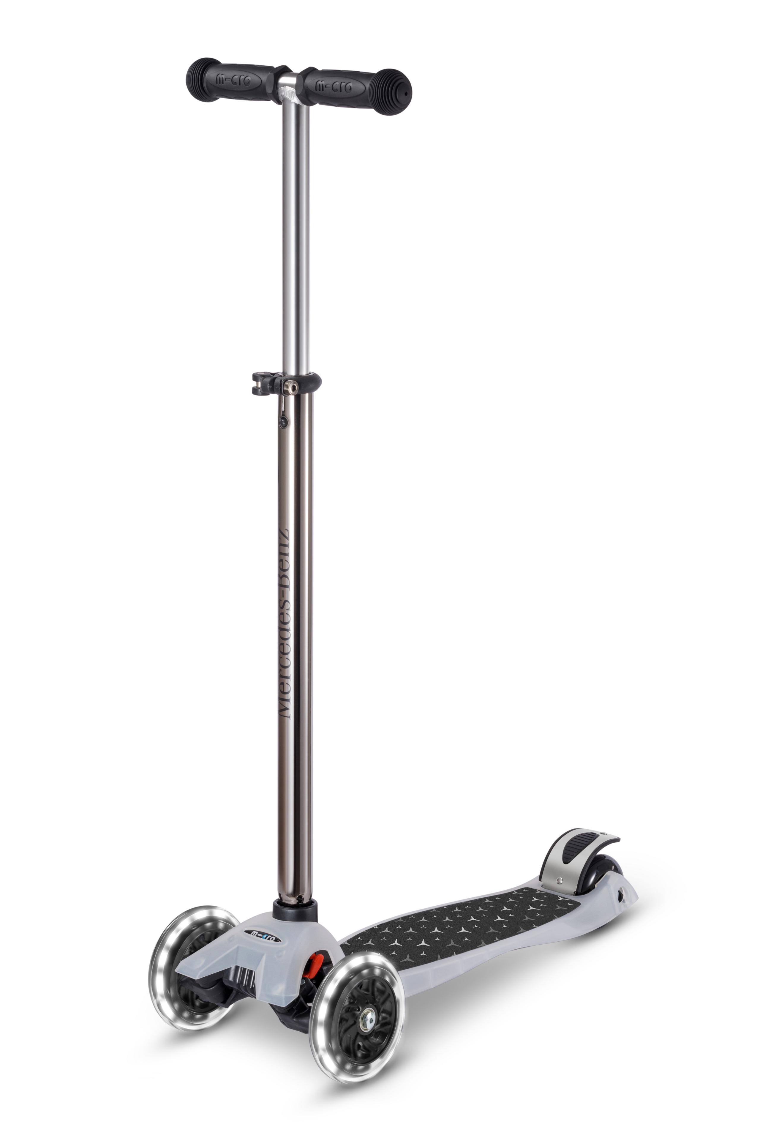 Sparkcykel barn, Maxi deluxe Flux - neokrom svart, Aluminium / Plast, Micro Mobility