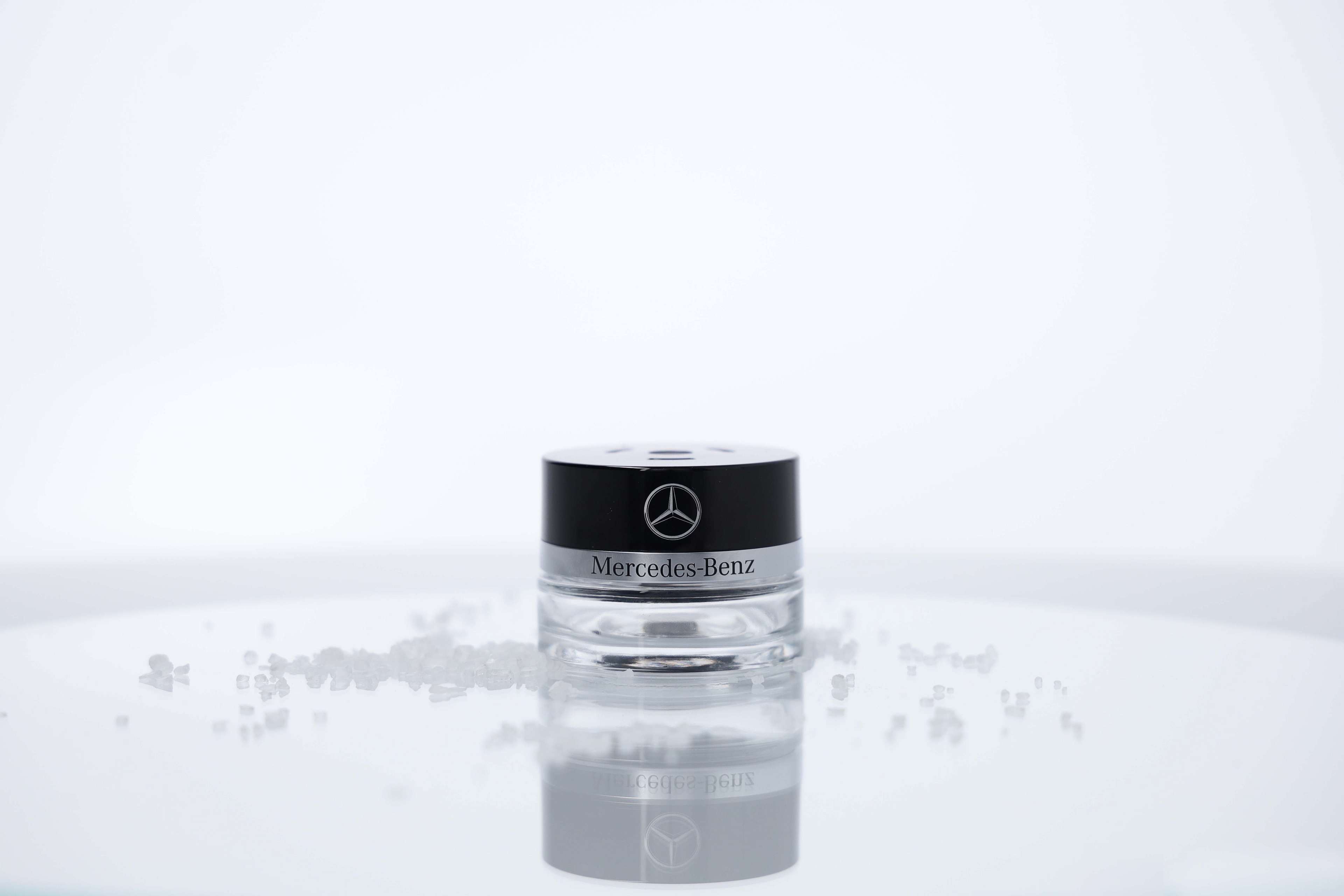 Parfymflaska, är tomt - transparent / svart, Glas, 15 ml