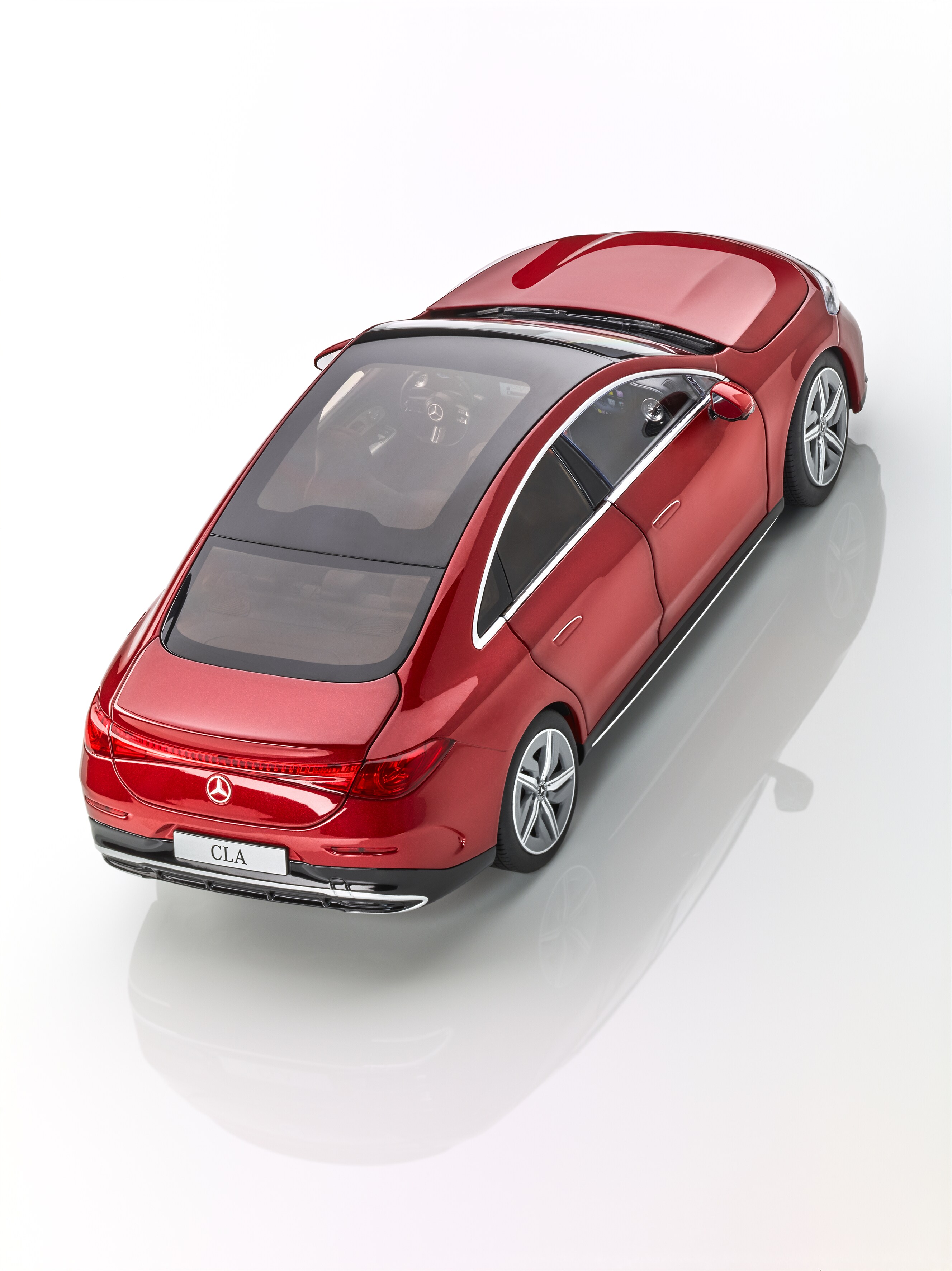 CLA Coupé, C178 - MANUFAKTUR patagonienröd metallic, NZG, 1:18