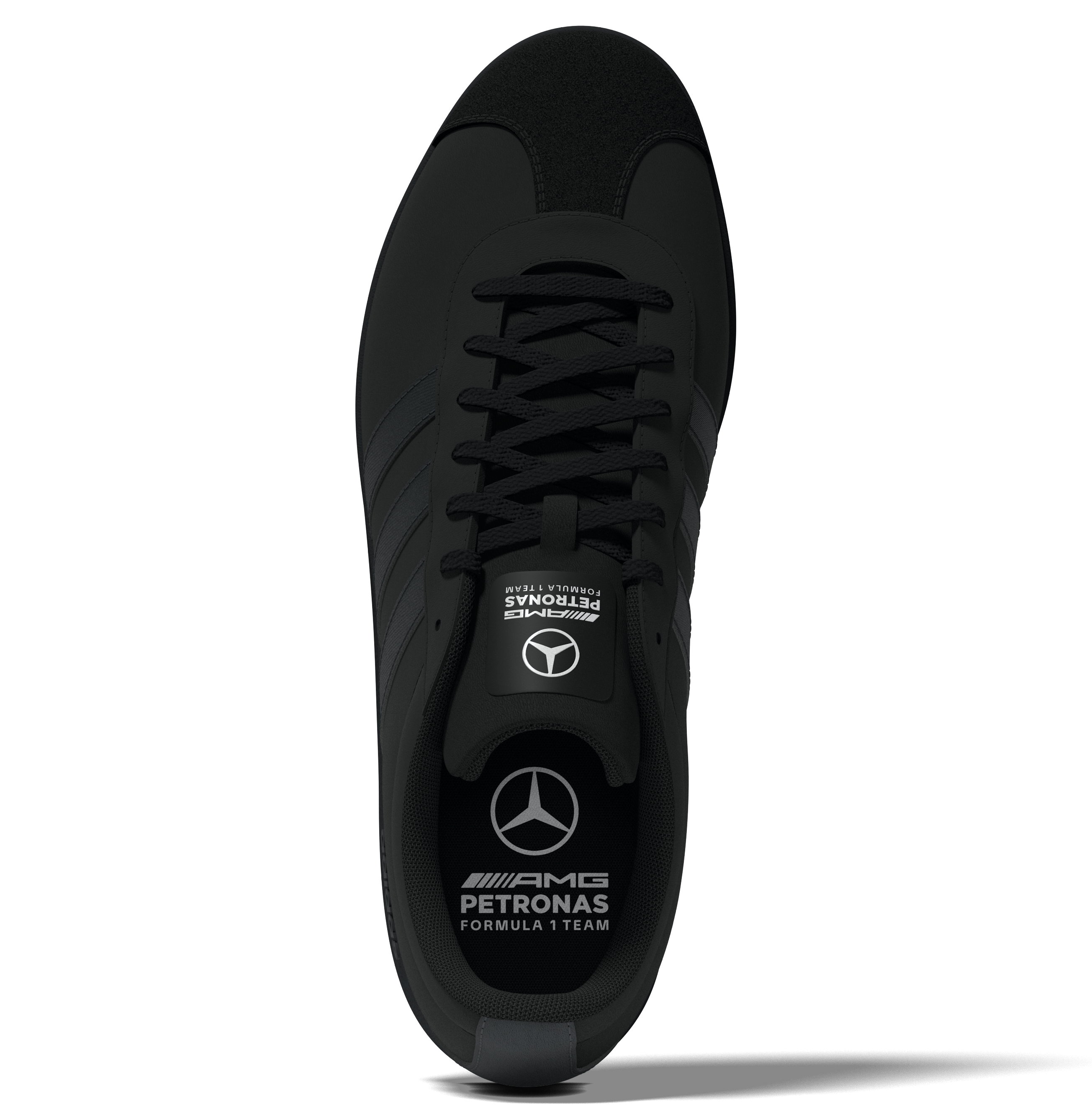 Sneakers, VL Court, Mercedes-AMG F1 - svart, 7,5, adidas