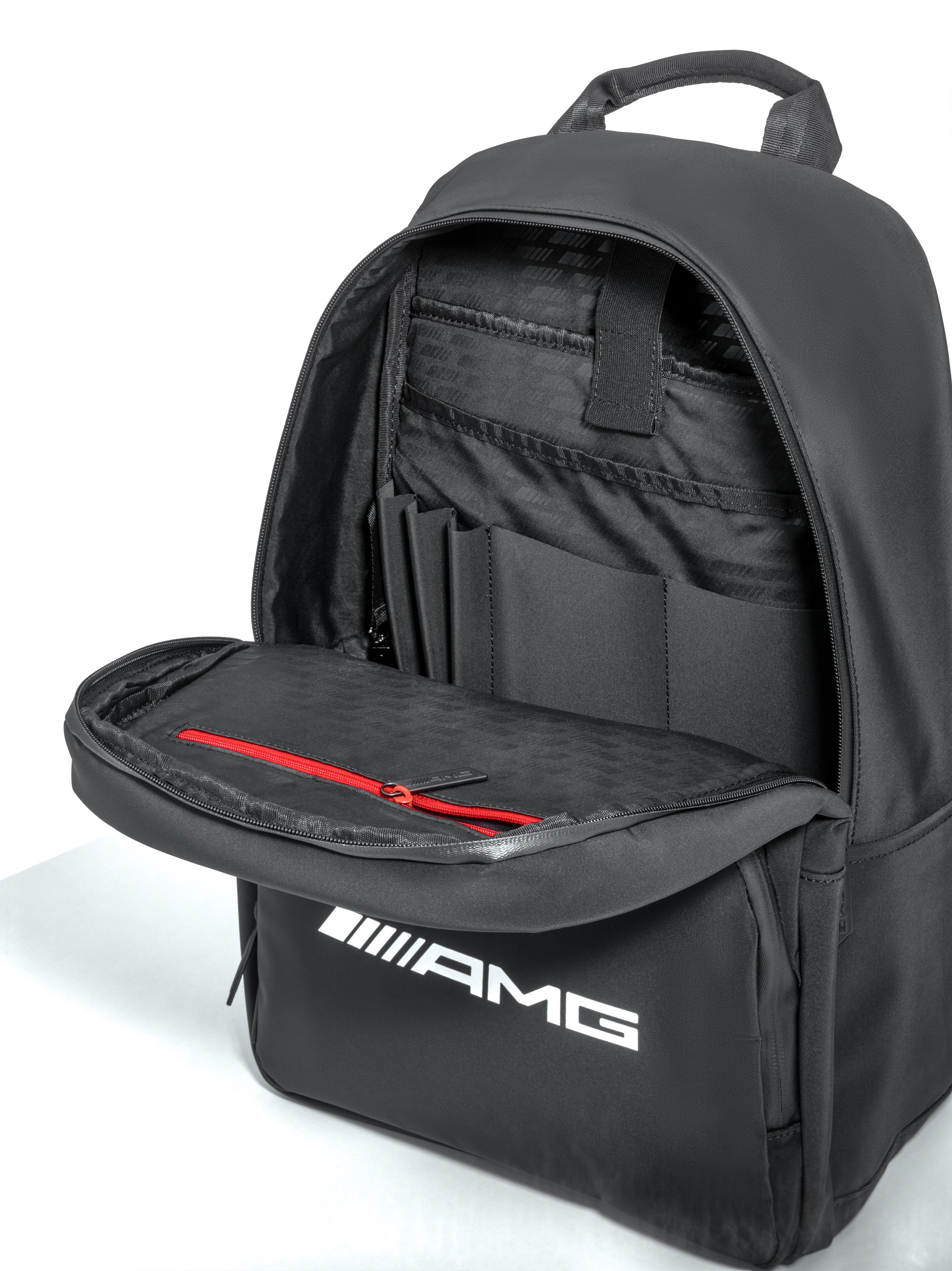 AMG ryggsäck - svart, PVC / Polyester / Polyester