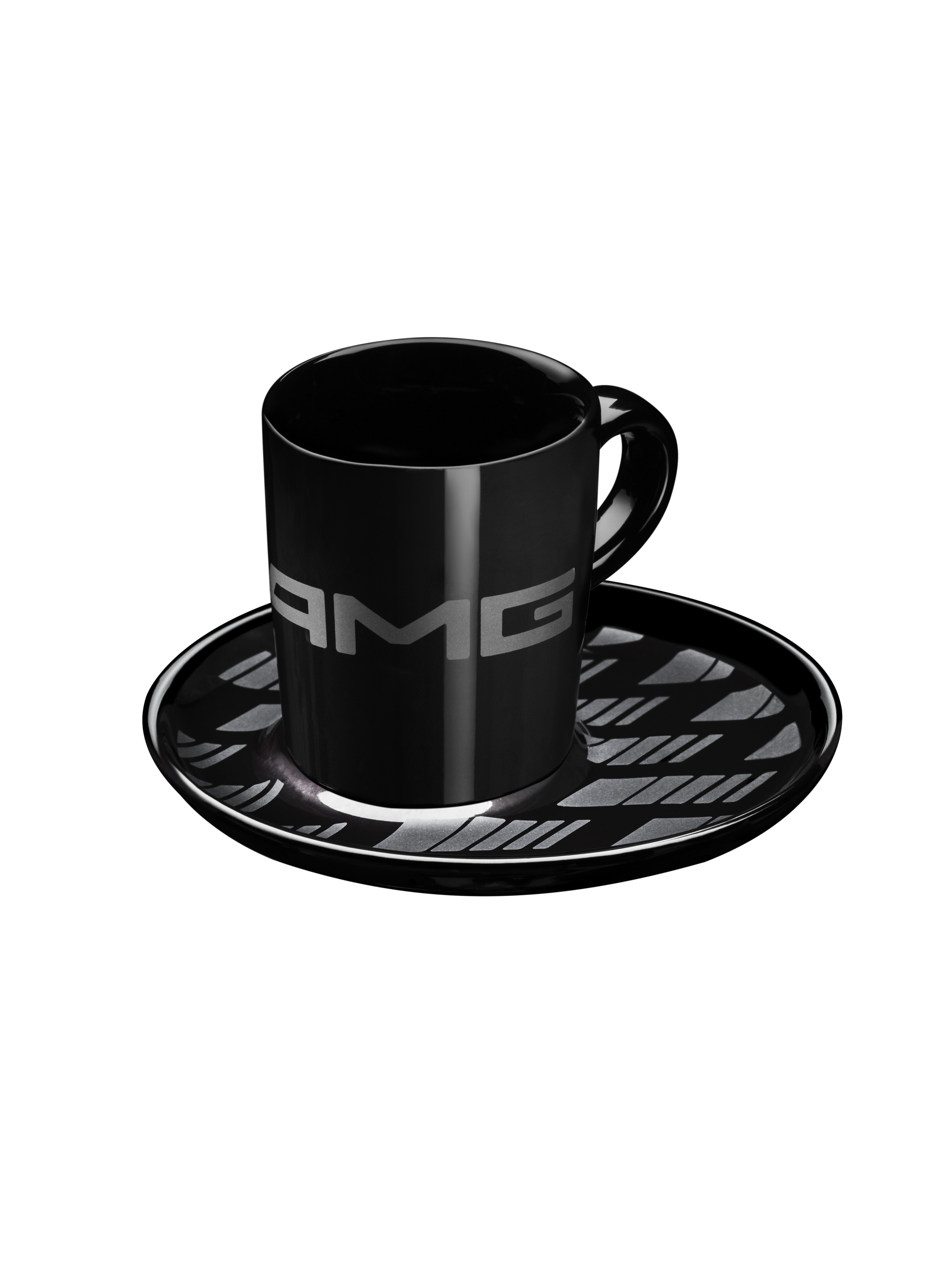 AMG espressokoppar, 2-pack - svart, Porslin, 80 ml, Kahla