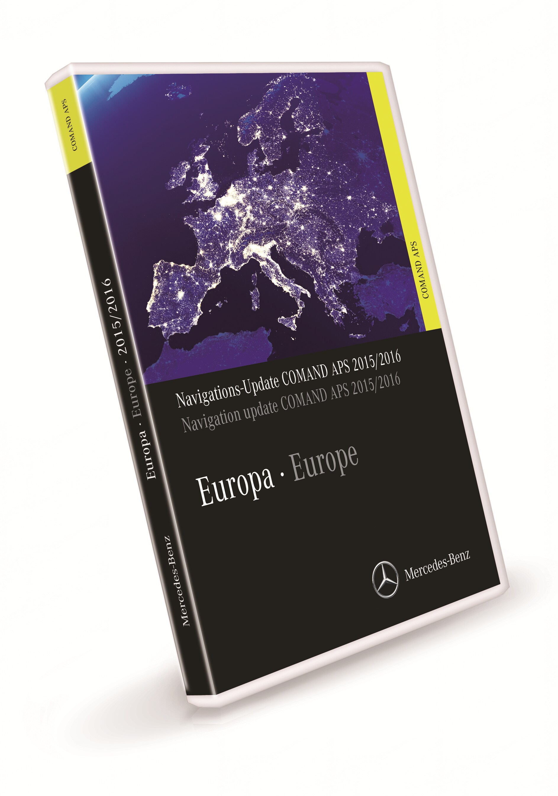 Navigationsuppdatering, COMAND APS, Europa, Version 2016/2017 - citrusgul, NTG2.5