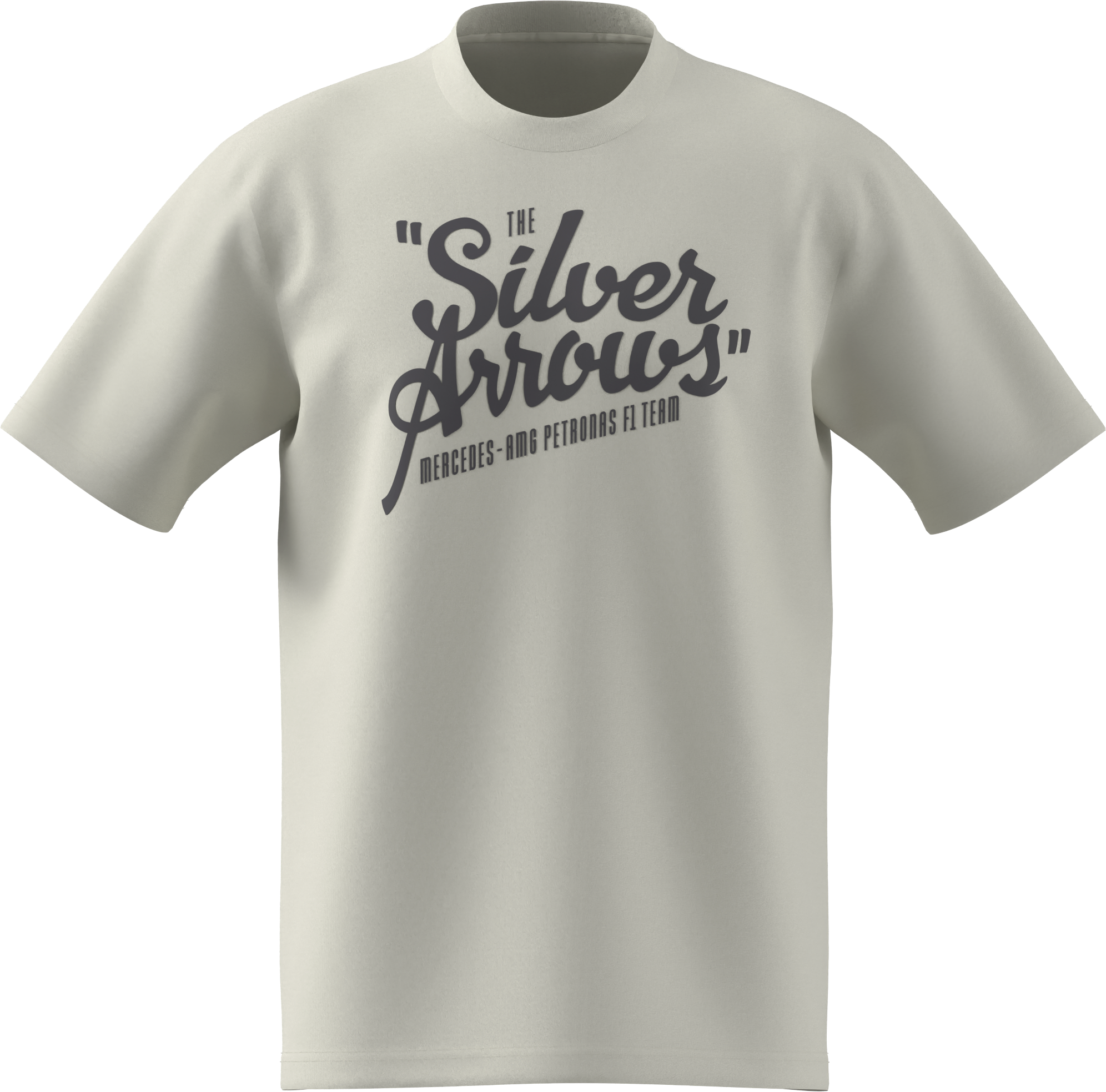 T-shirt herrar, Mercedes-AMG F1, 2026 - offwhite, M