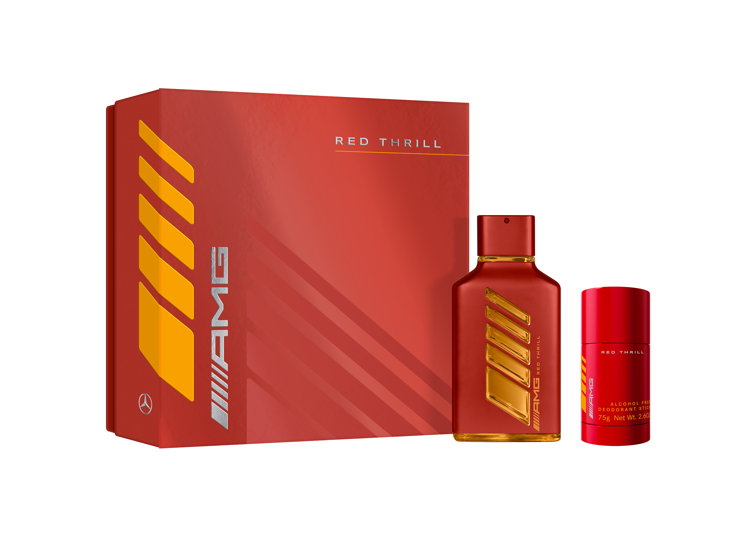 Presentset AMG Red Thrill, EdP - för herrar, INCC, 100 ml