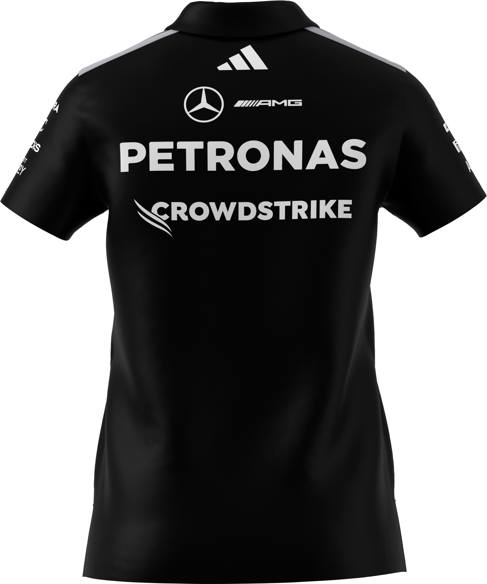 Pikétröja dam, Team, Mercedes-AMG F1 - svart, XS